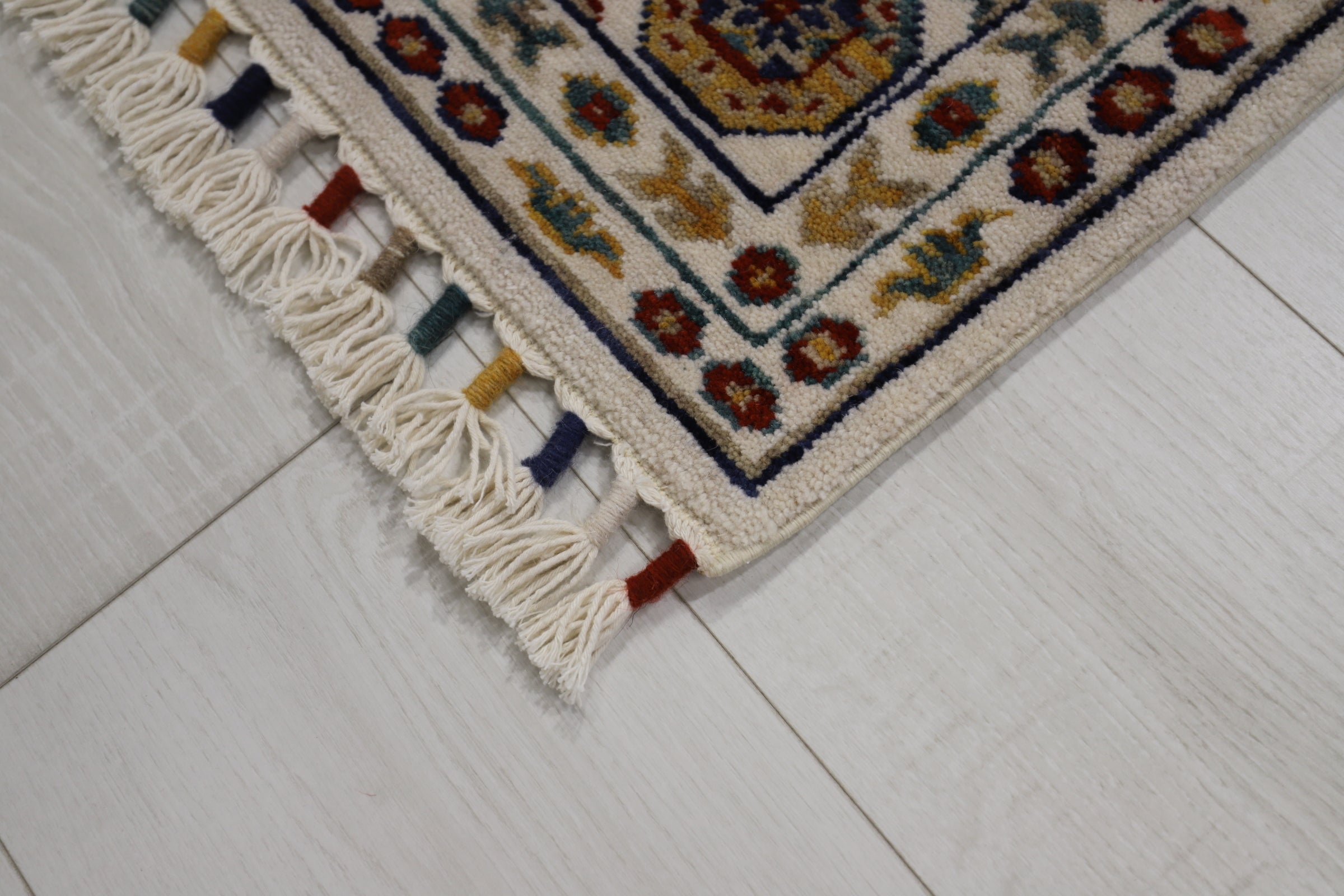 Malaki Kazak Ivory Rug