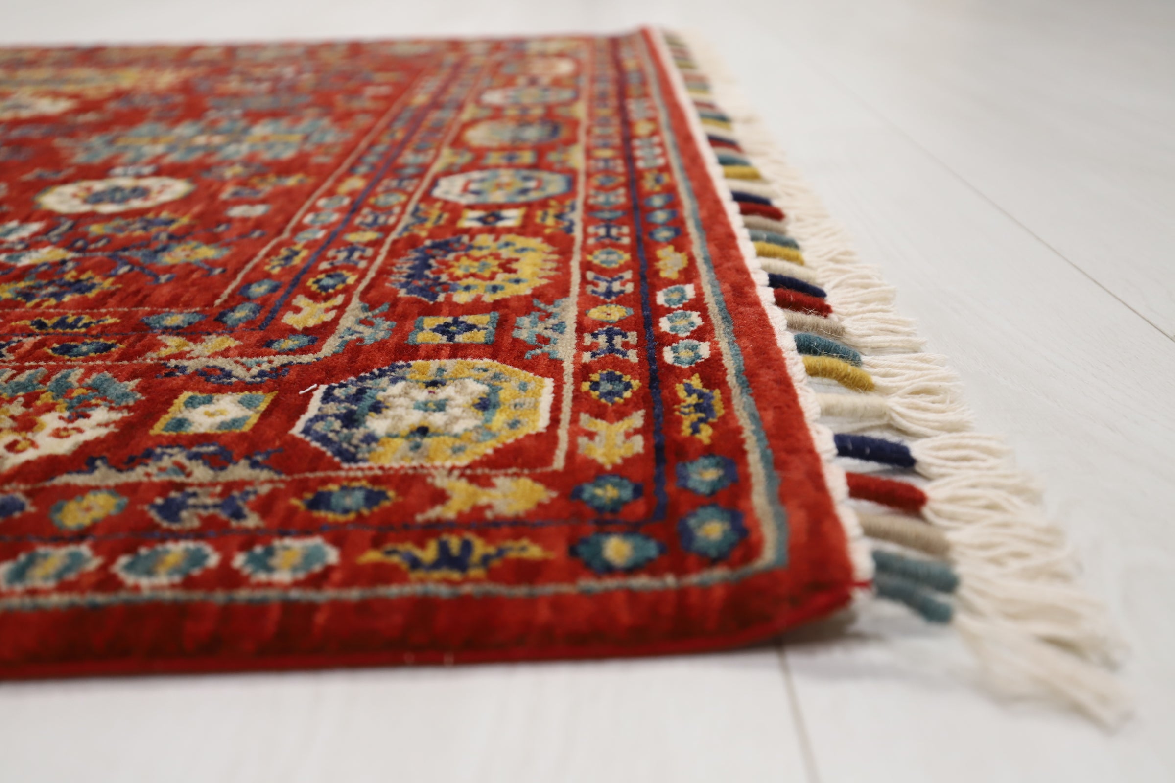 Malaki Kazak Red Rug