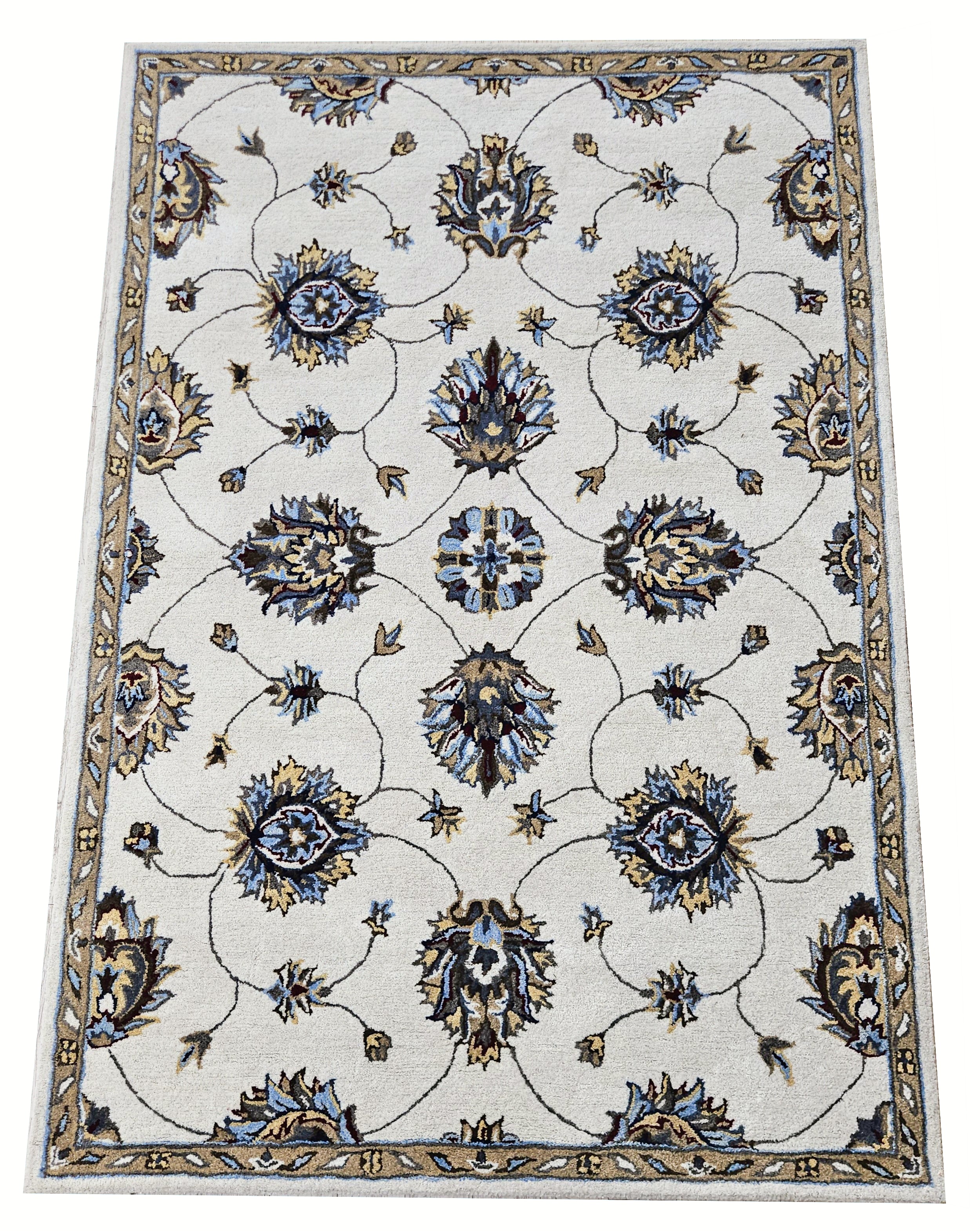 Sarnath Ivory Rug