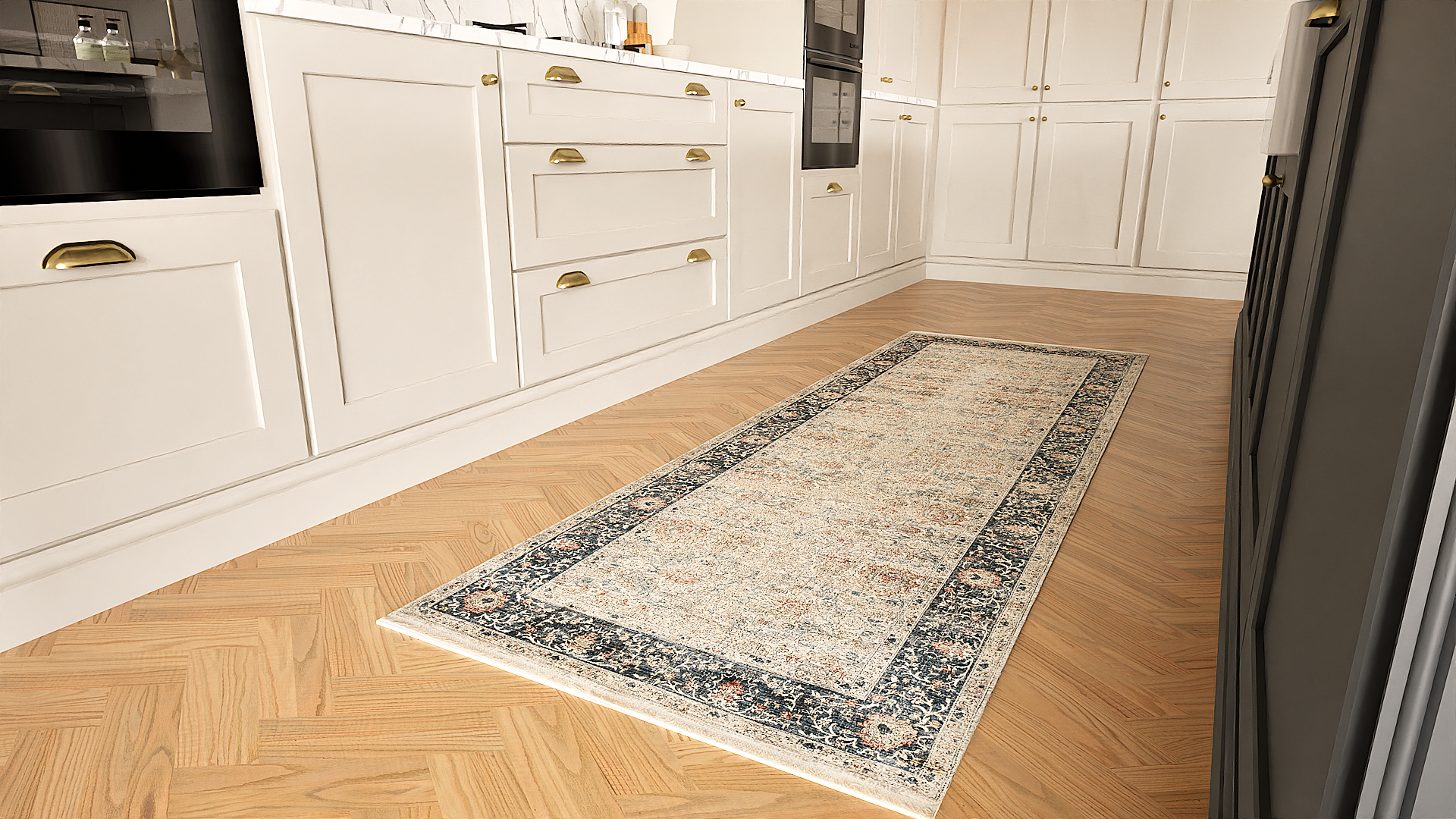 Heritage Kirman Runner Rug