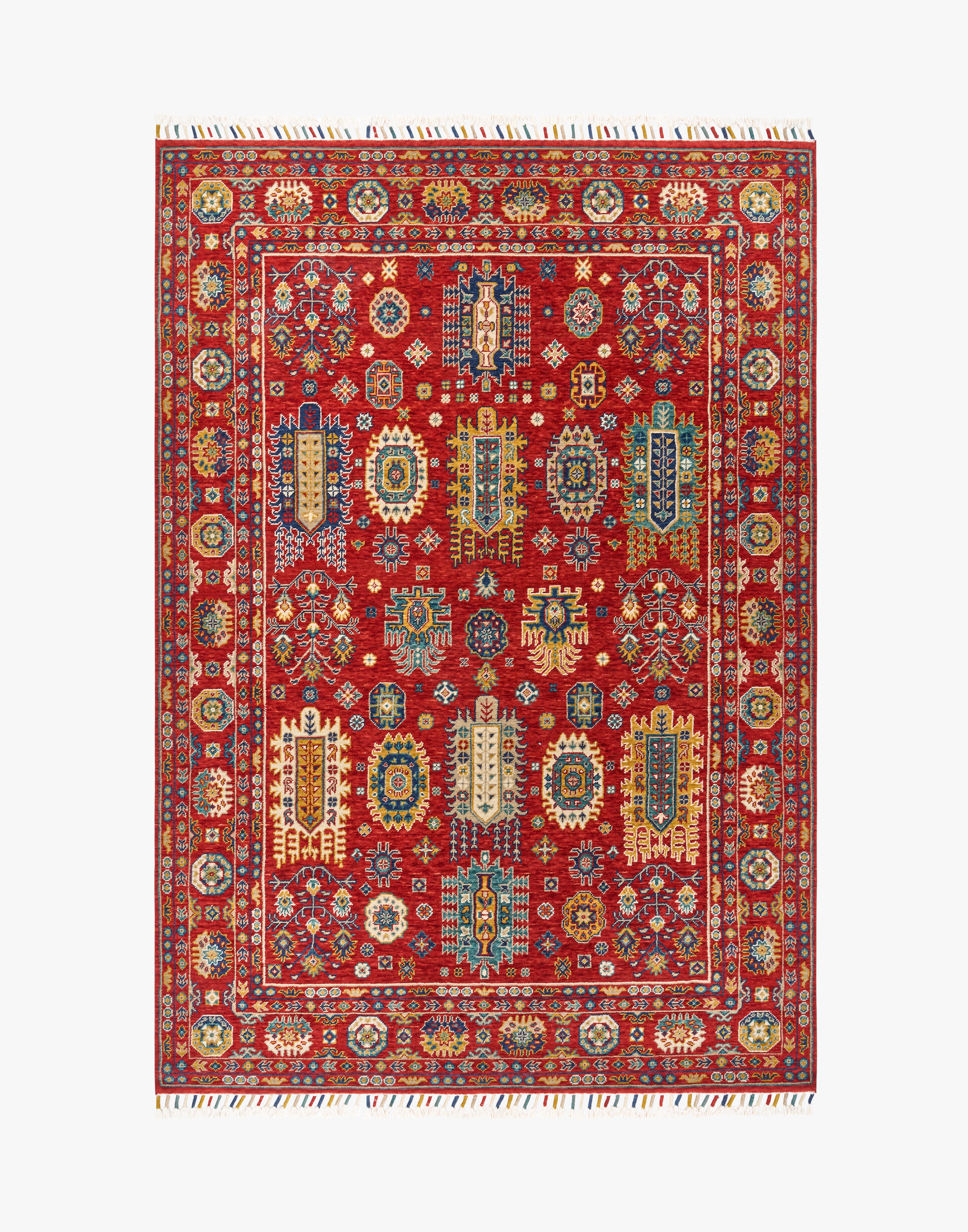 Malaki Kazak Red Rug