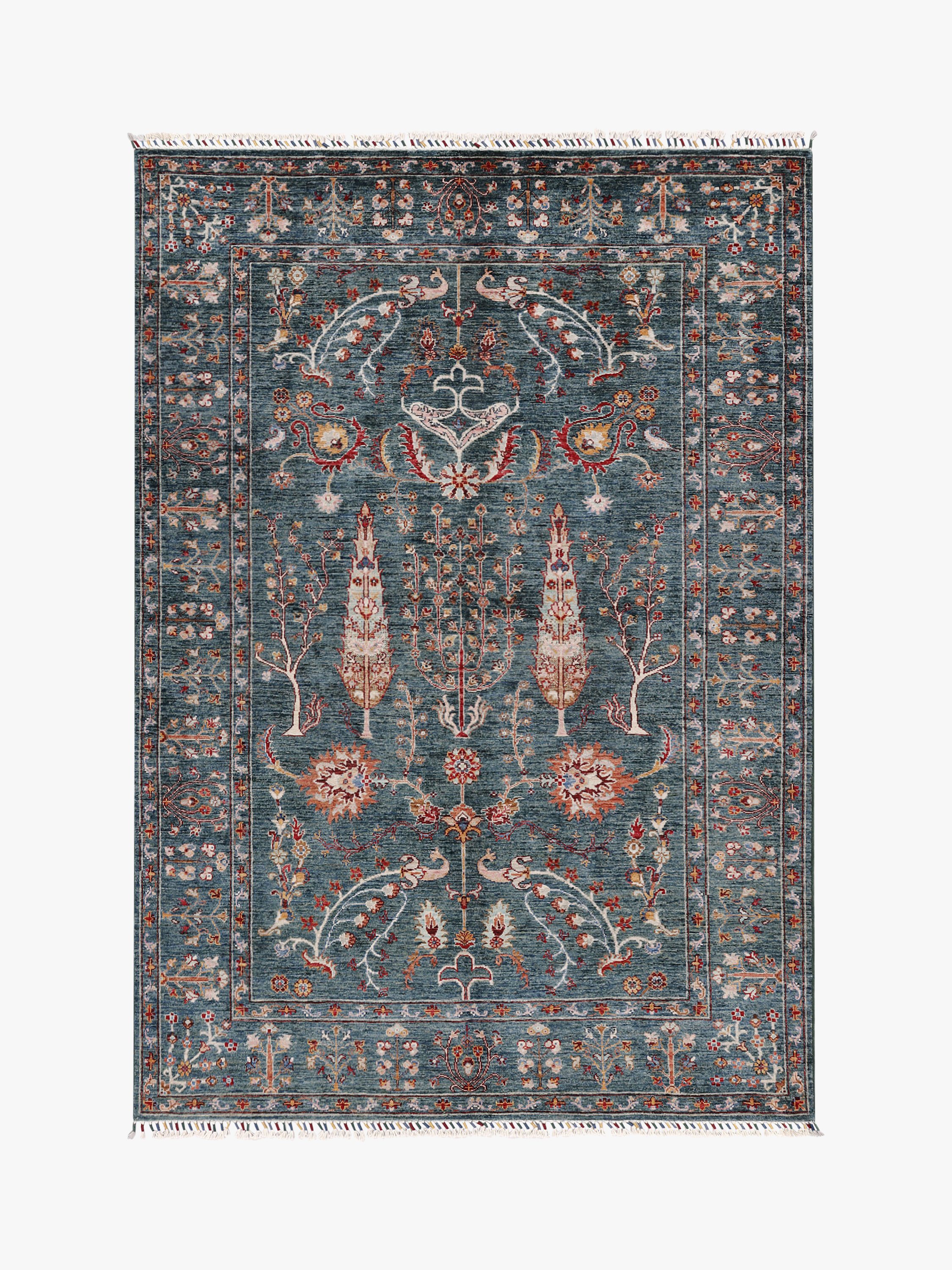 Pictorial Grove Green Rug