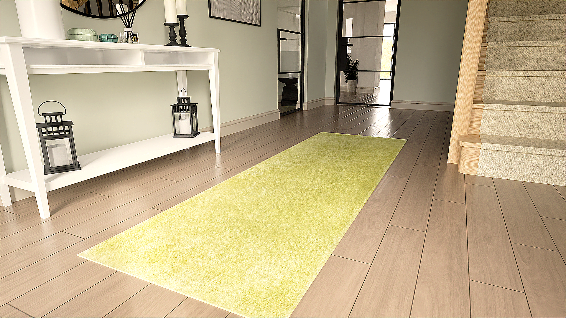 Savannah Pistachio Runner Rug