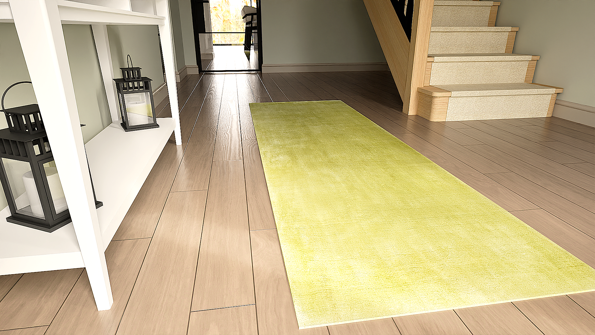 Savannah Pistachio Runner Rug
