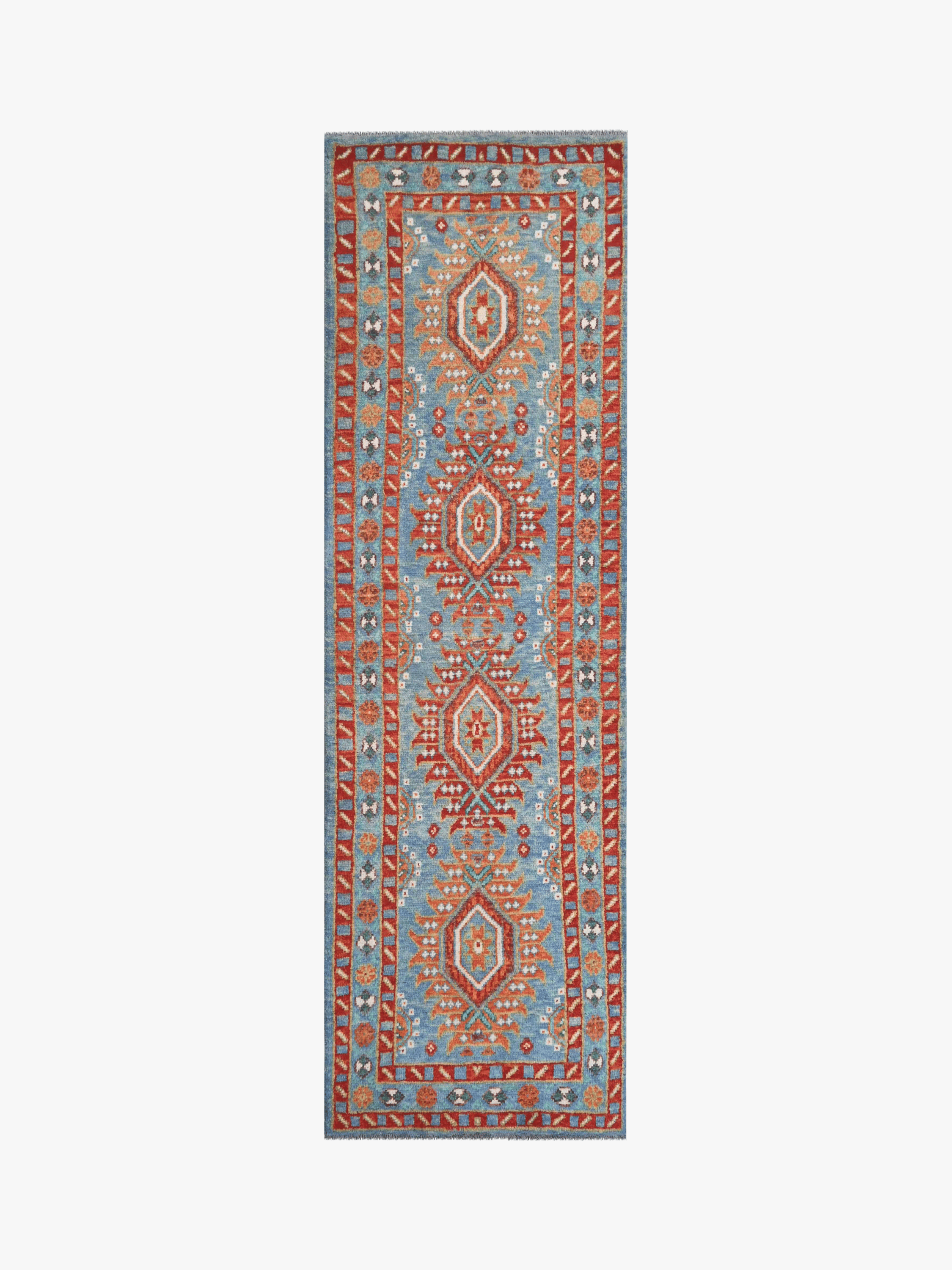 Boston Khal Mohammadi Orange Runner Rug