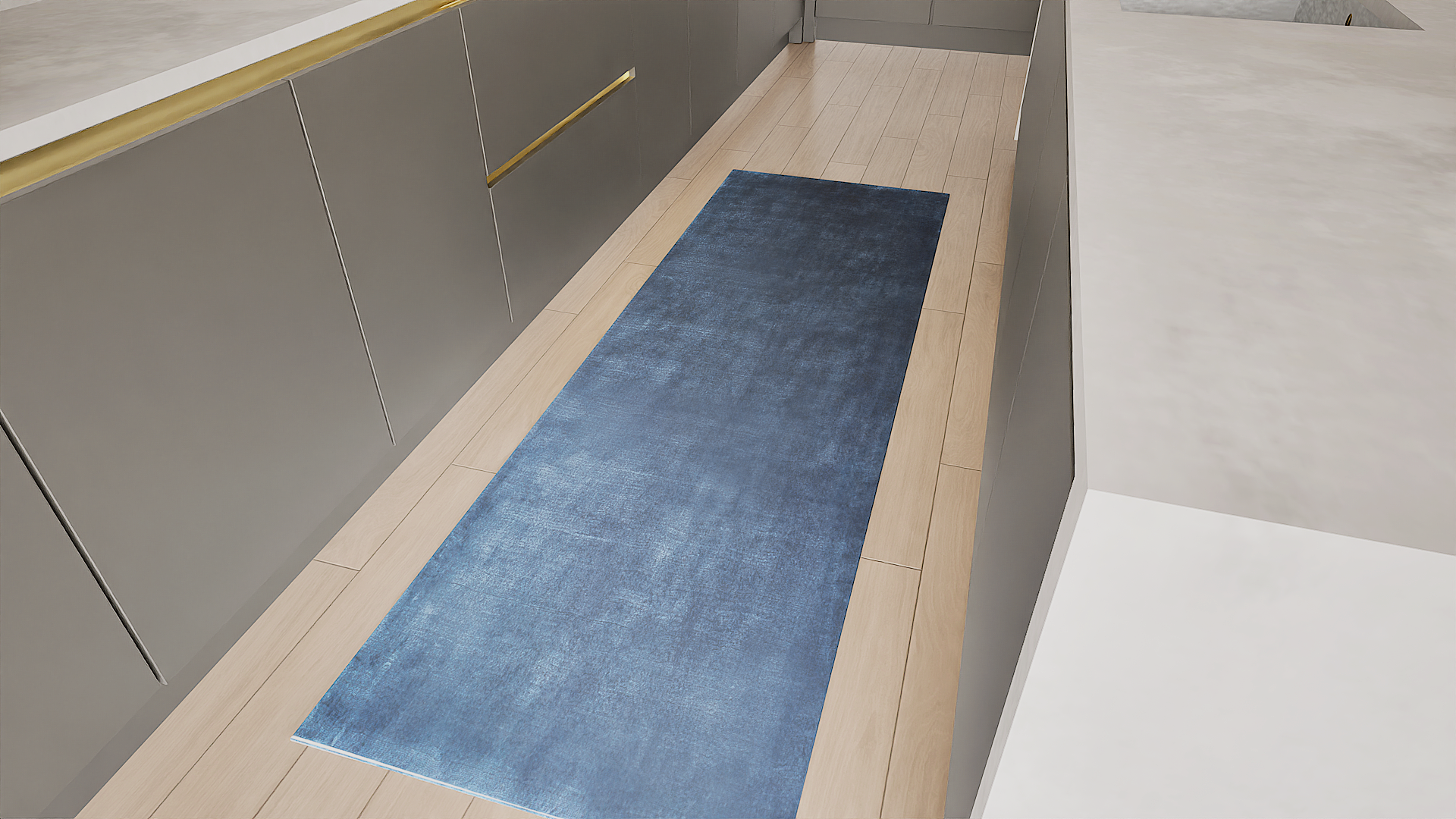 Savannah Bluestone Runner Rug