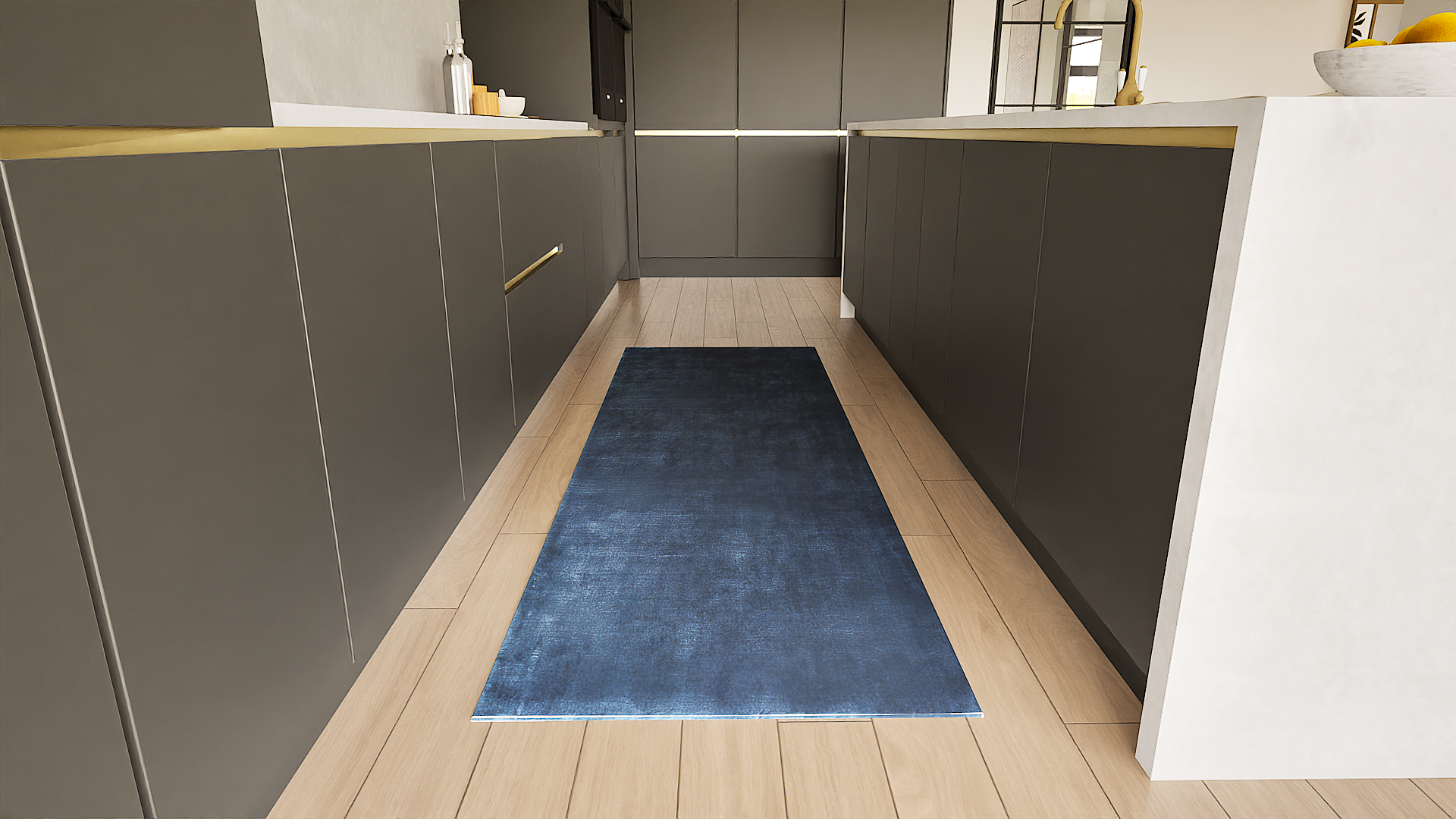 Savannah Bluestone Runner Rug