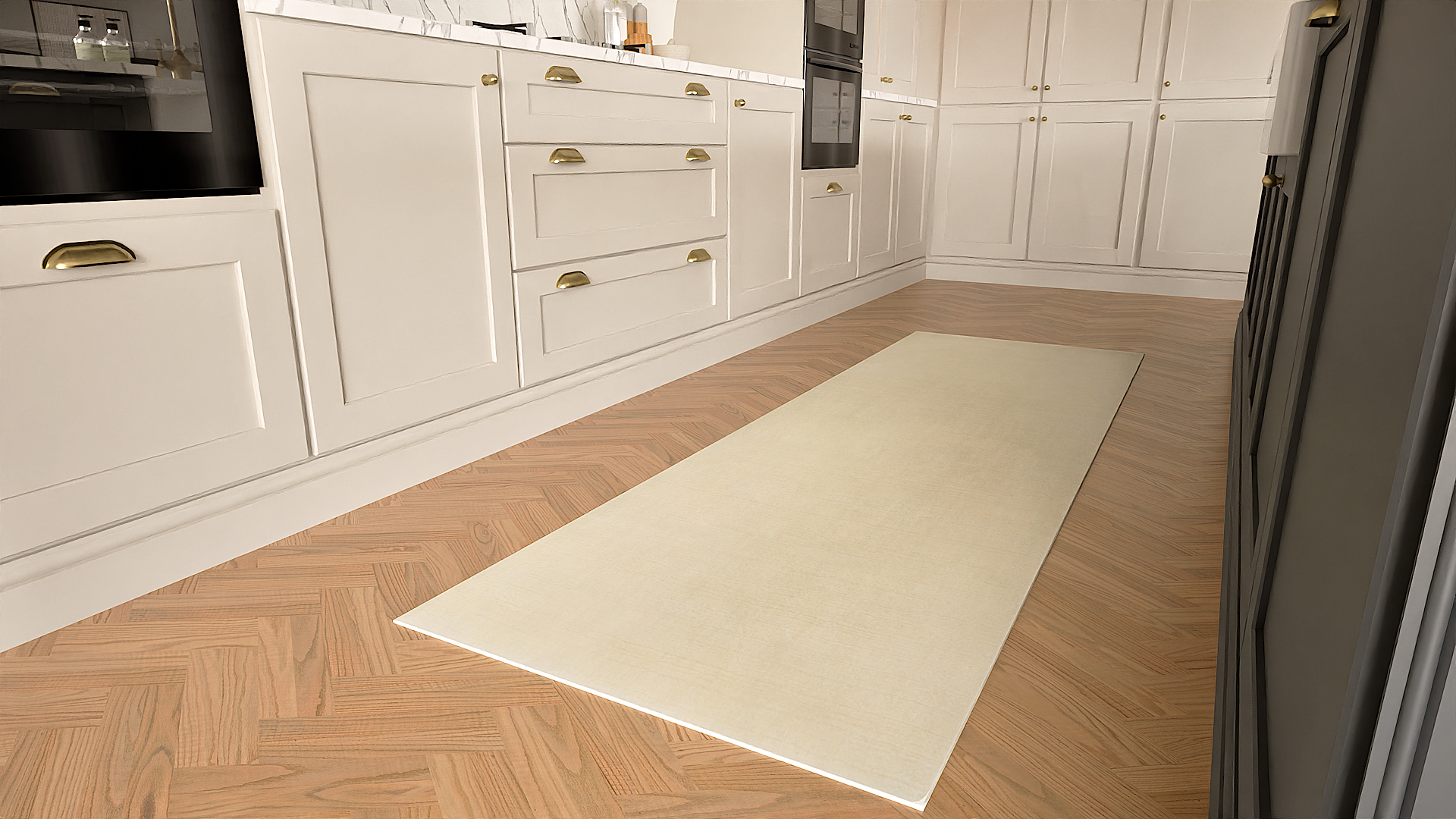 Savannah Ivory Runner Rug