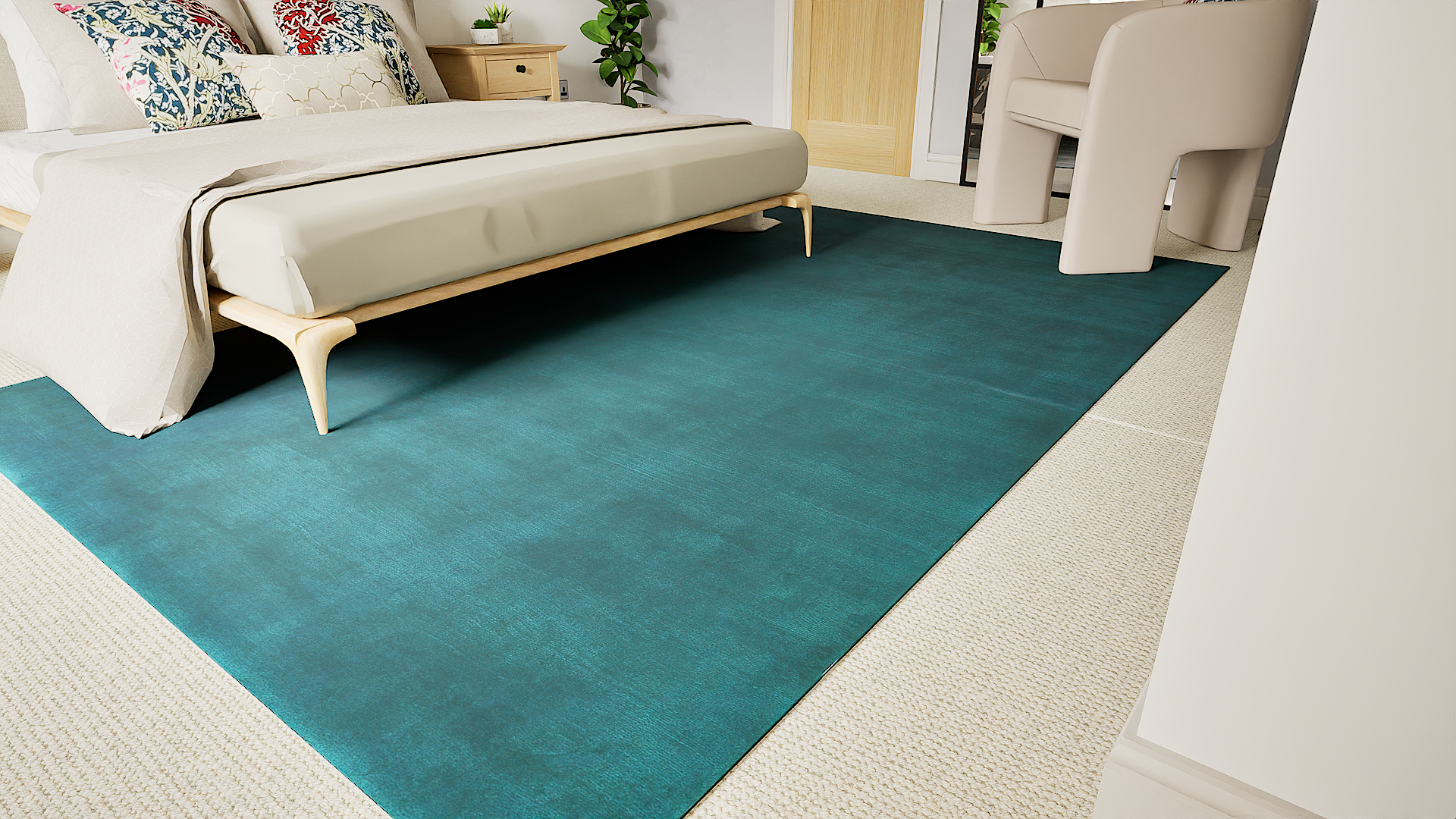 Savannah Peacock Rug