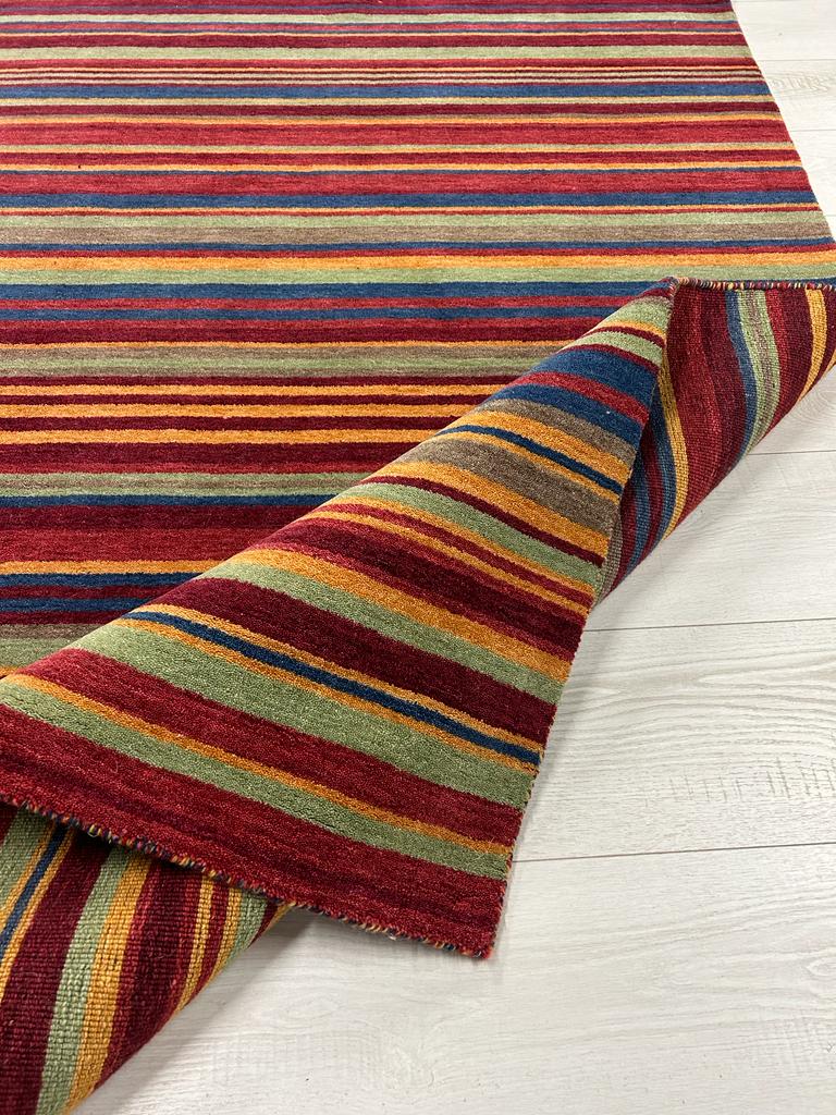Spice Chilli Runner Stripe Rug