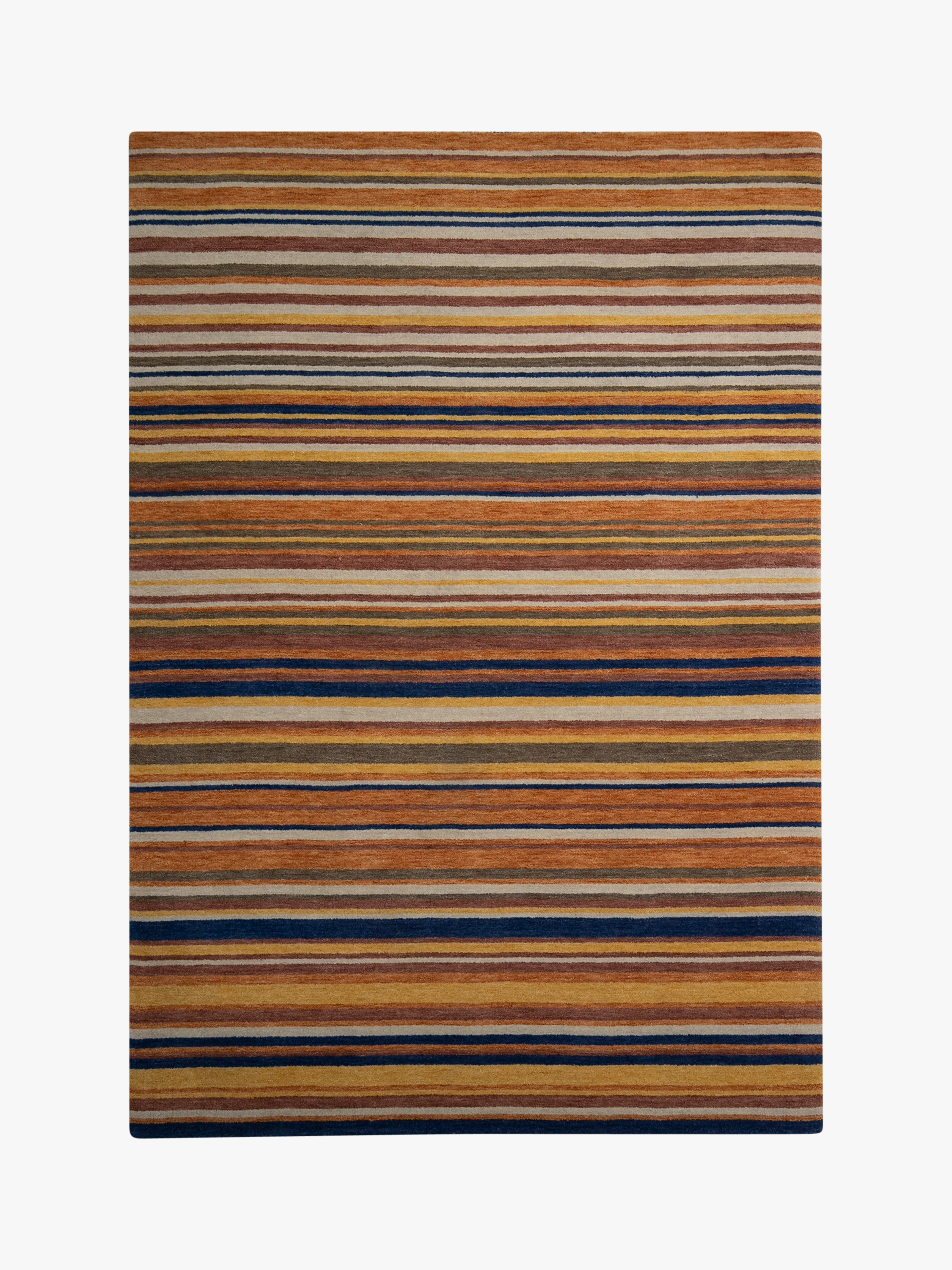 Spice Paprika Stripe Rug