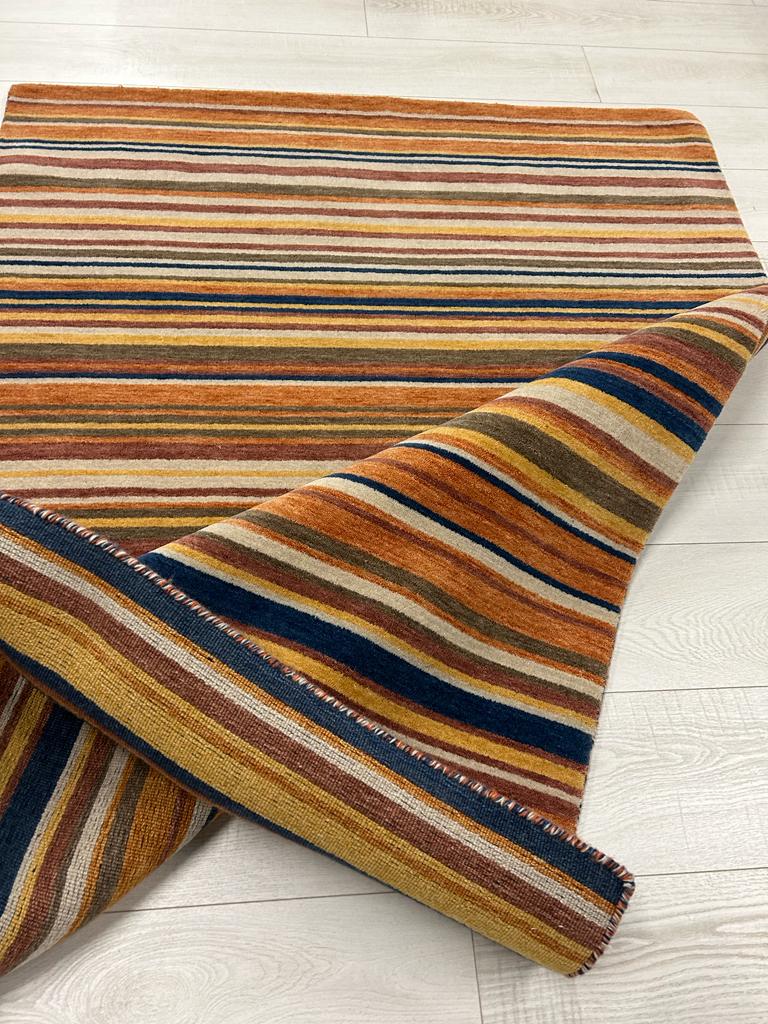 Spice Paprika Stripe Rug