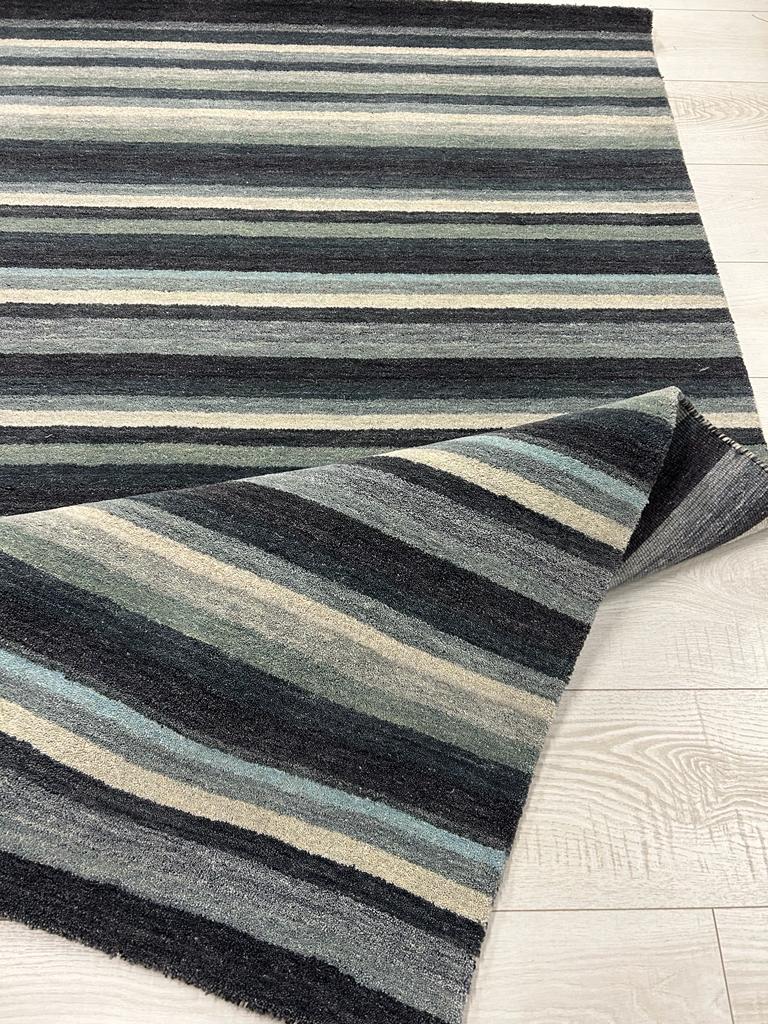 Spice Pepper Stripe Rug