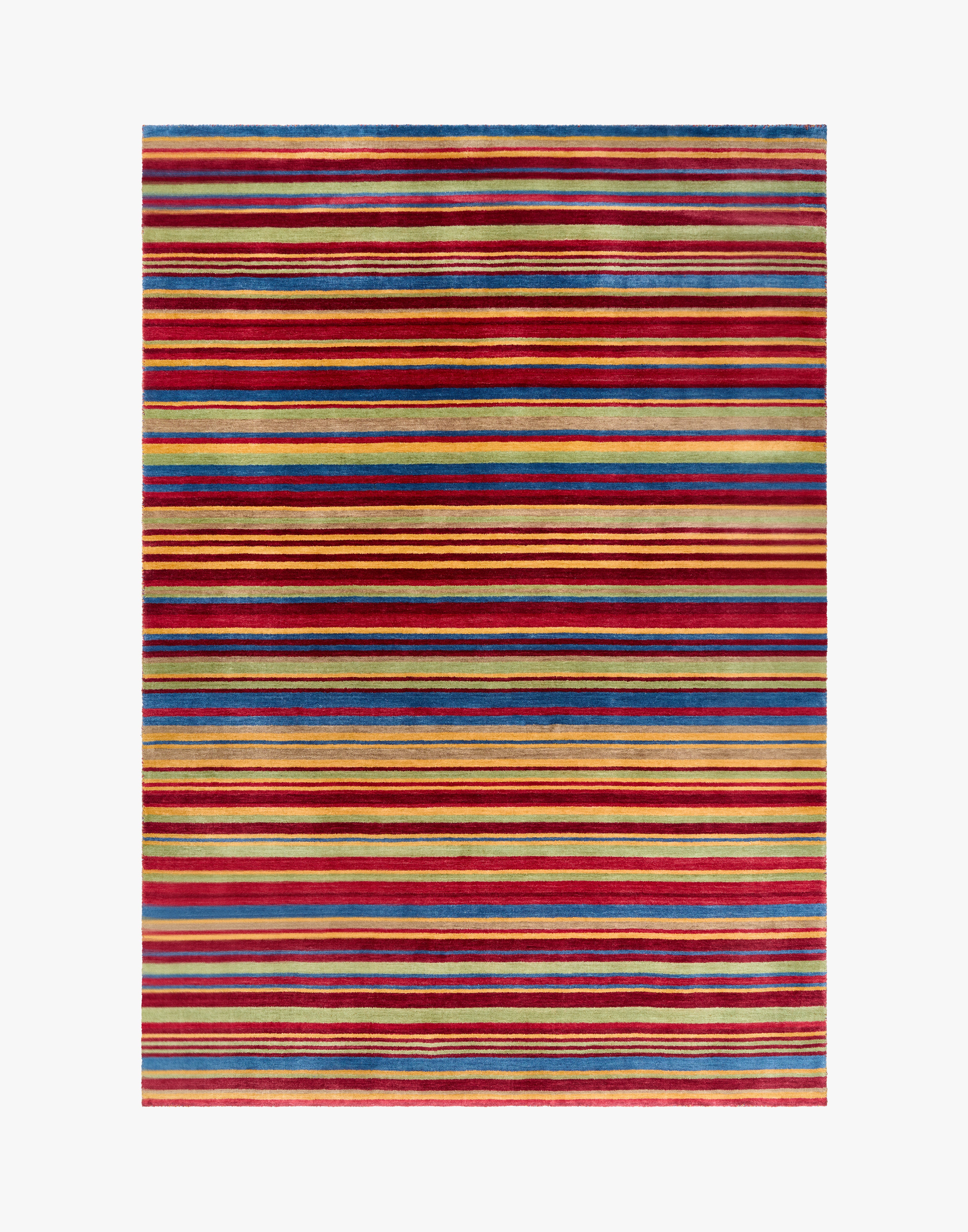 Spice Chilli Stripe Rug