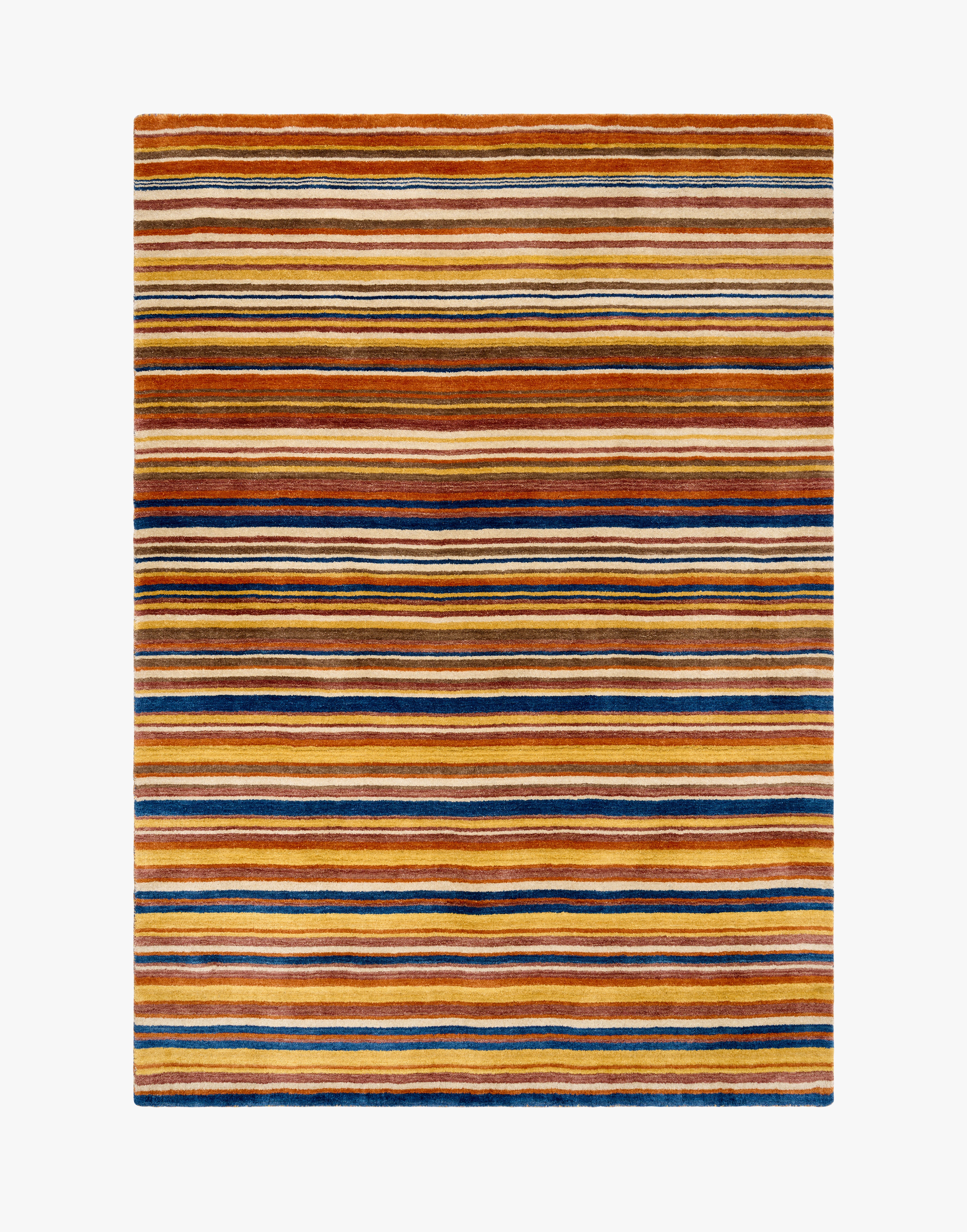 Spice Paprika Stripe Rug