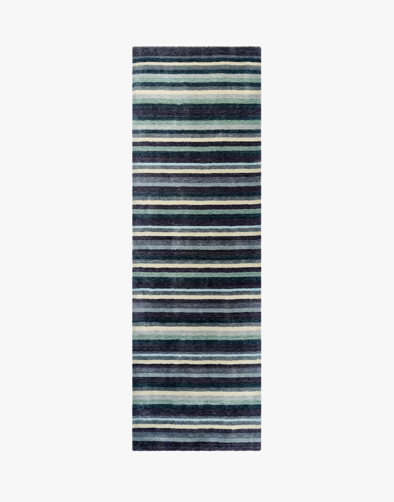 Spice Pepper Runner Stripe Rug