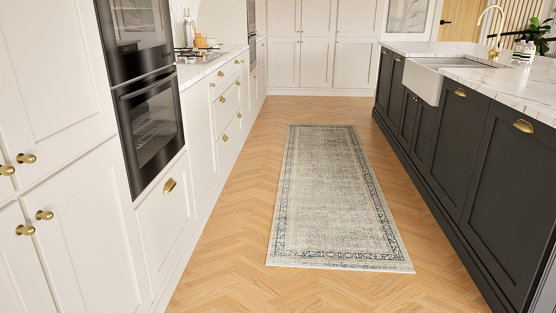 Heritage Tabriz Runner Rug