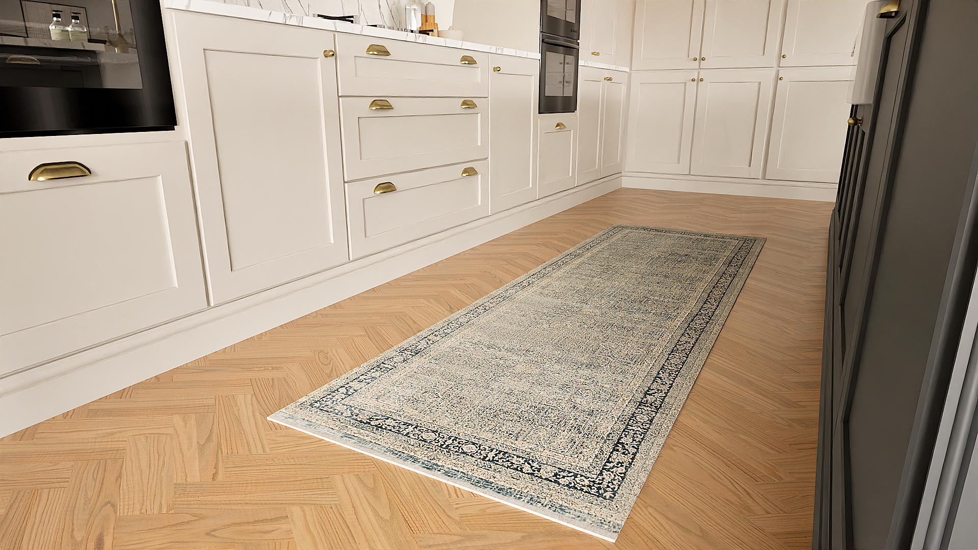 Heritage Tabriz Runner Rug