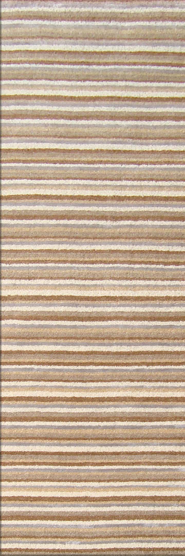 Designer Inspired Rug Samples - Multistripe Shoreline- 2.50m X 0.80m