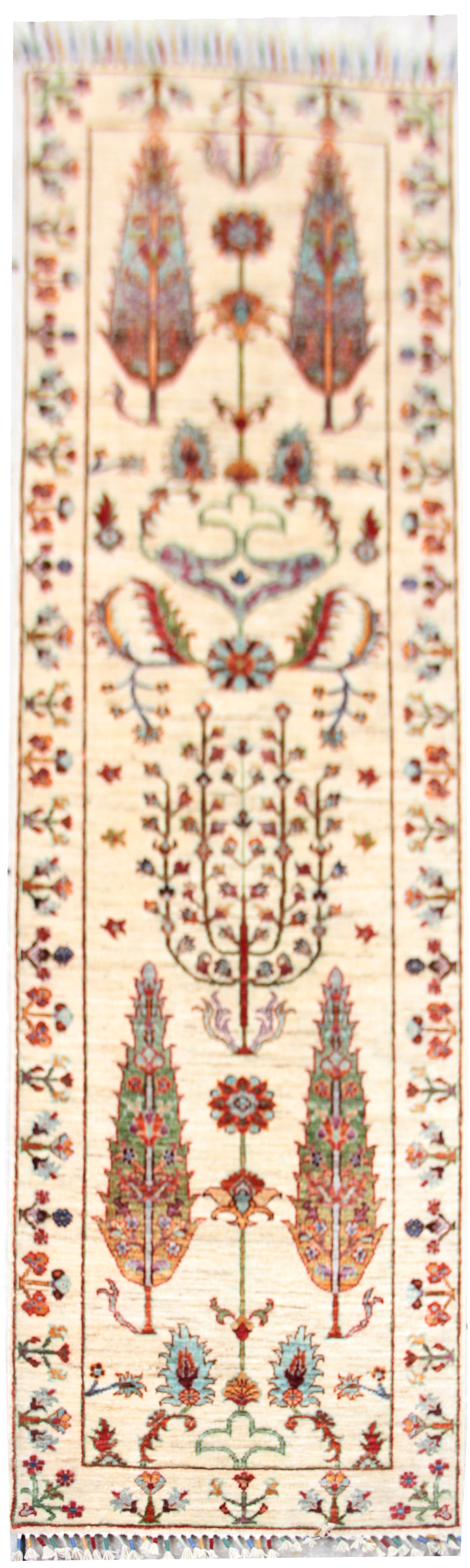 Pictorial Ivory Rug PC 50149 - 2.40m X 0.72m