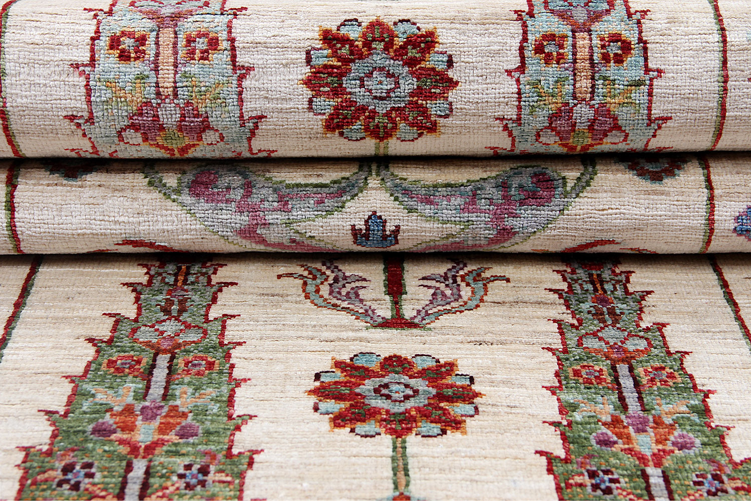 Pictorial Ivory Rug PC 50149 - 2.40m X 0.72m