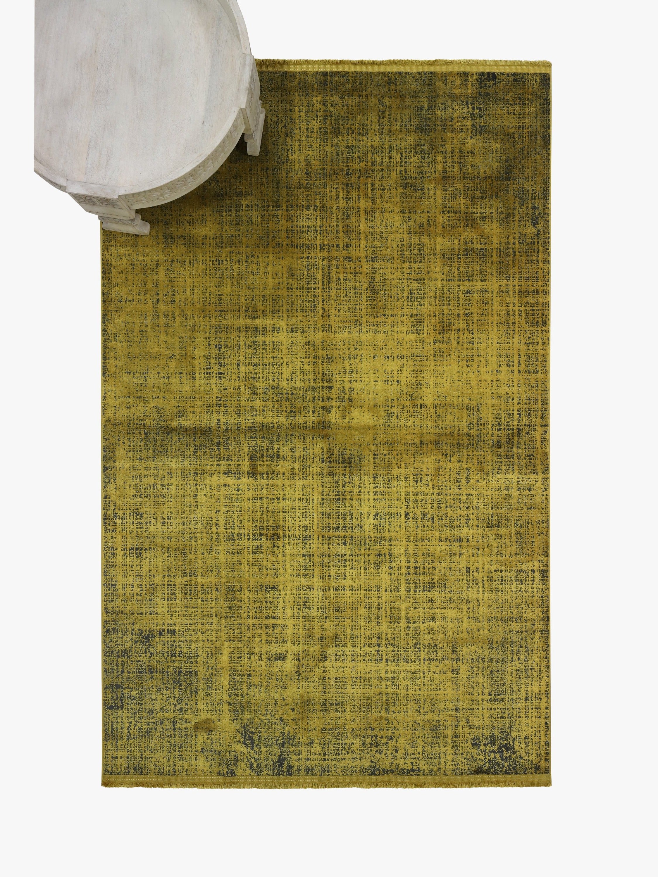 Colore Distressed Mustard Rug