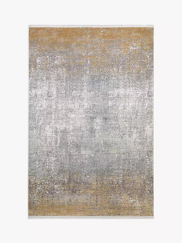 Toros Distressed Ombre Gold / Silver Rug