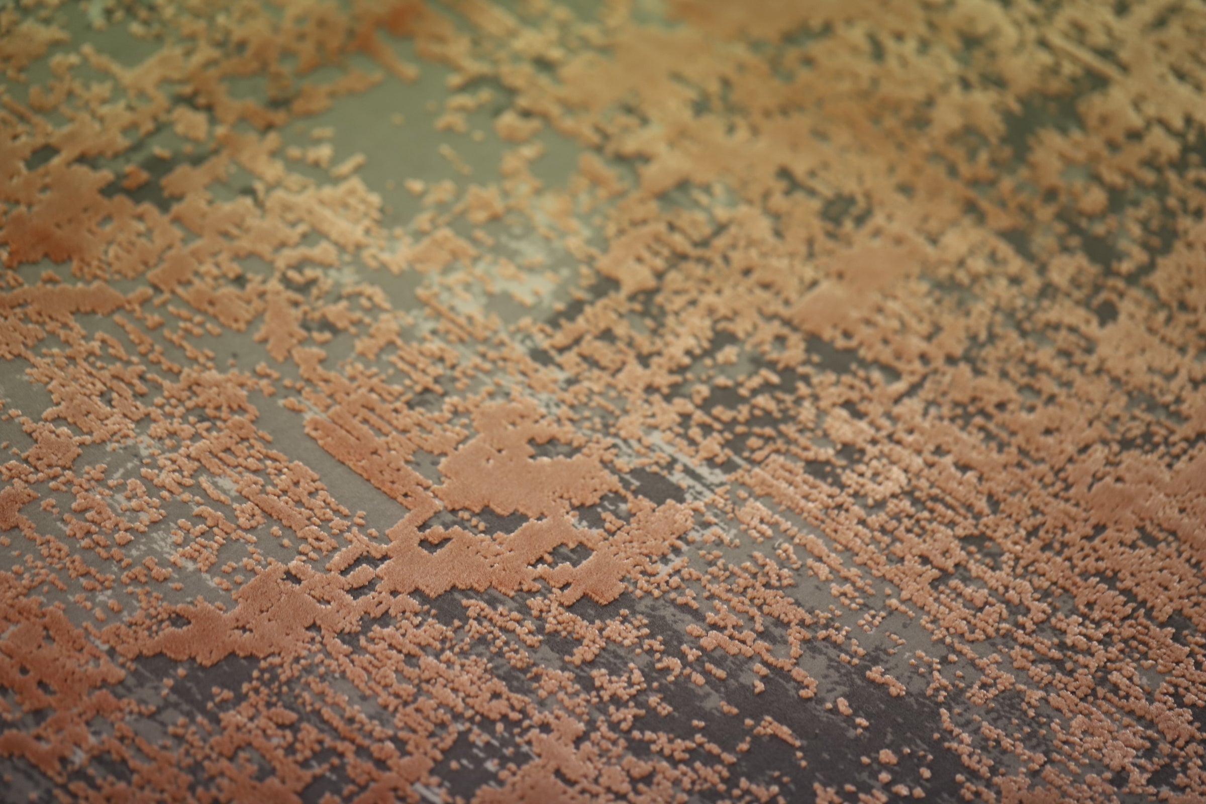 Toros Distressed Ombre Terracotta Pink Rug