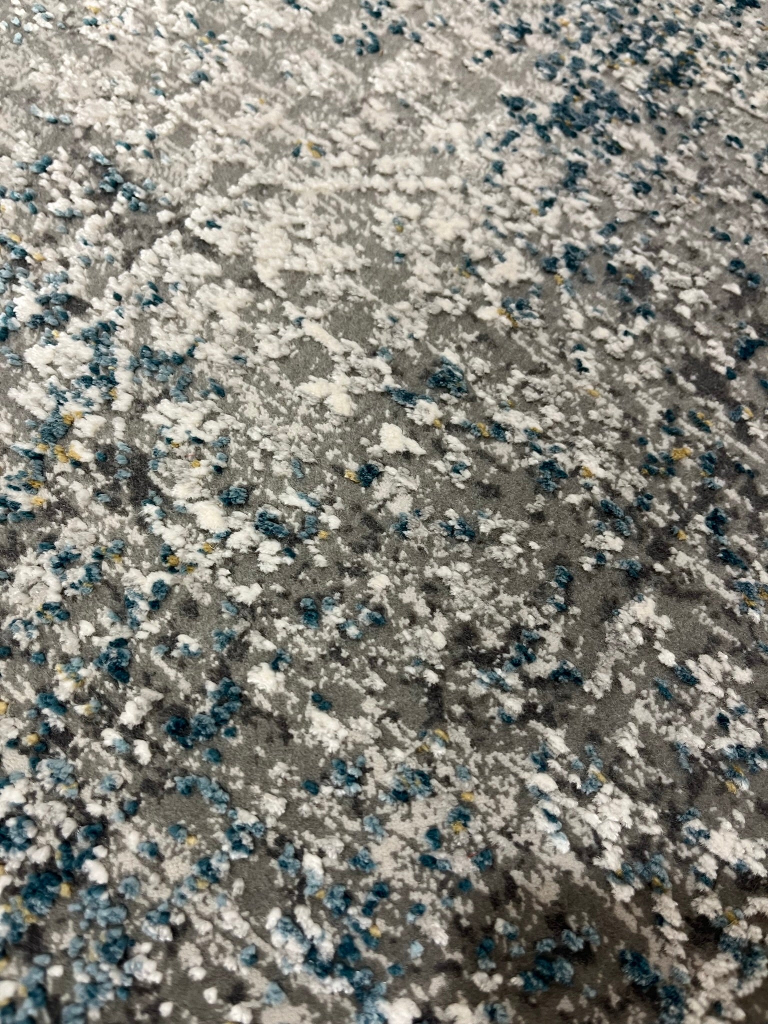 Toros Distressed Mamluk Blue Rug