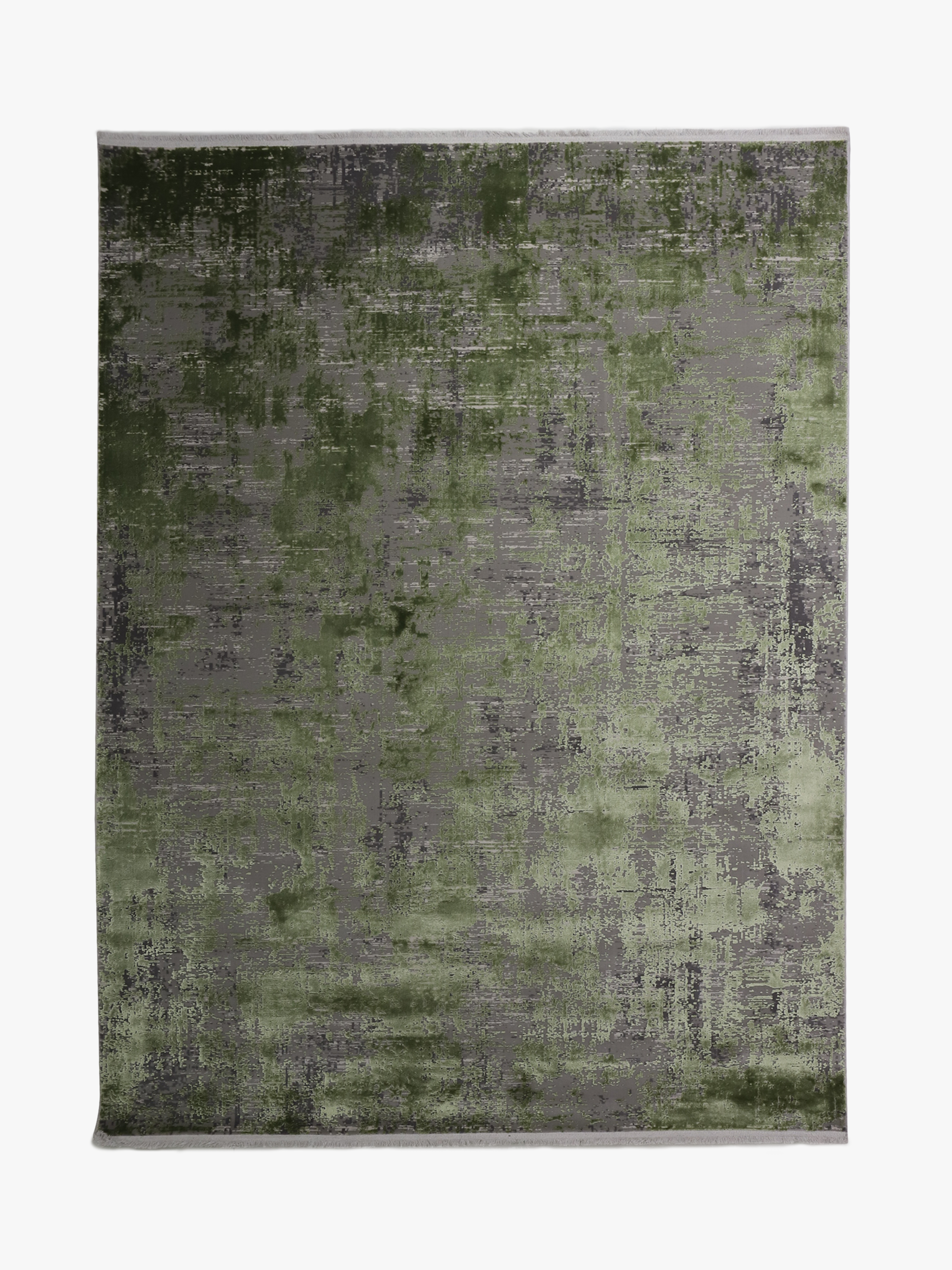 Toros Distressed Ombre Green Rug