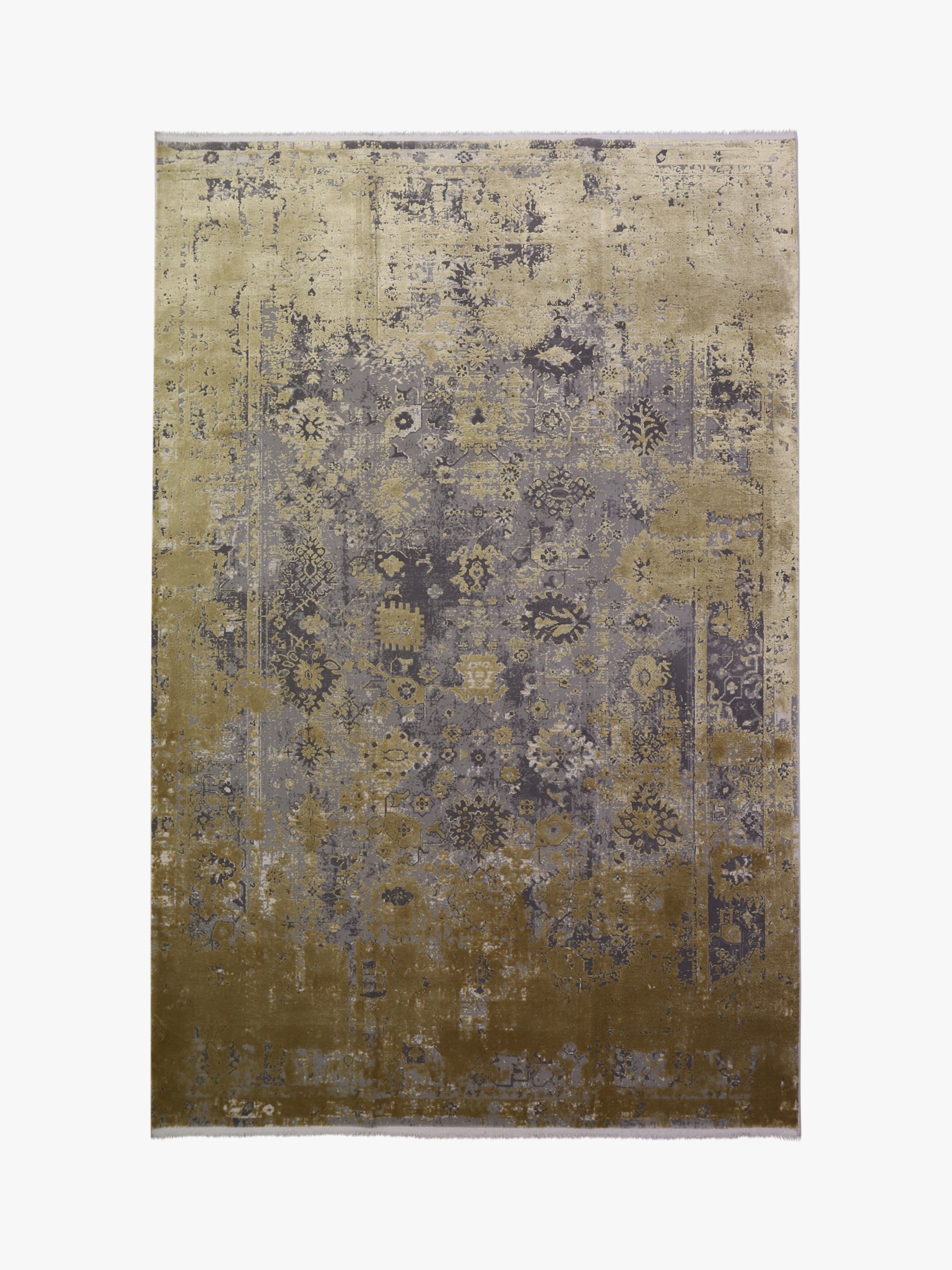 Toros Distressed Ziegler Gold Rug