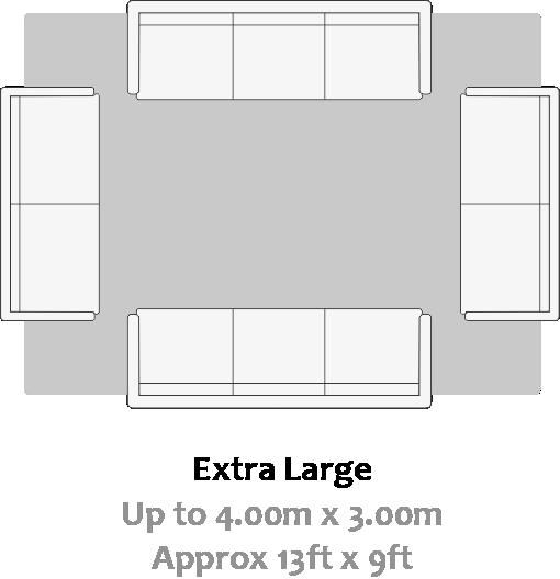 Extra Large ( Up to 4.00m x 3.00m )