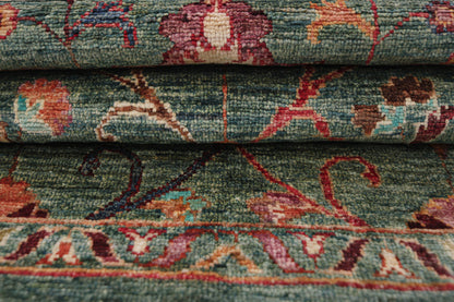 Sultani Green Rug PC 57469 - 1.30m X 0.87m