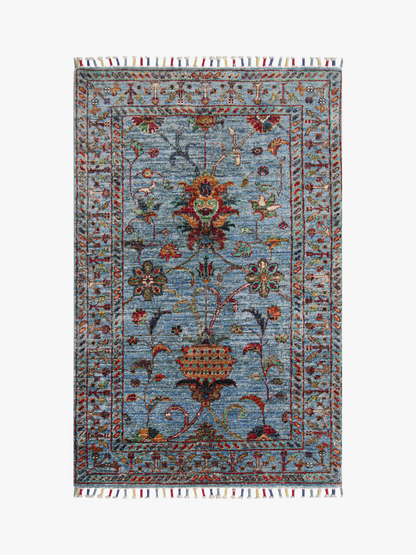 Sultani Blue Rug PC 57471 - 1.14m X 0.79m