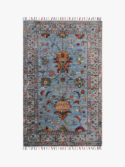 Sultani Blue Rug PC 57472 - 1.17m X 0.80m
