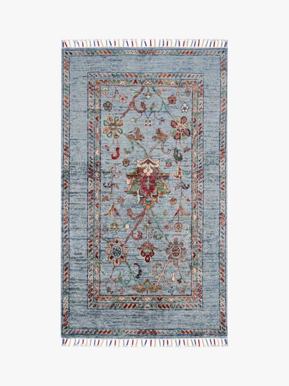 Sultani Blue Rug PC 57473 - 1.29m X 0.80m