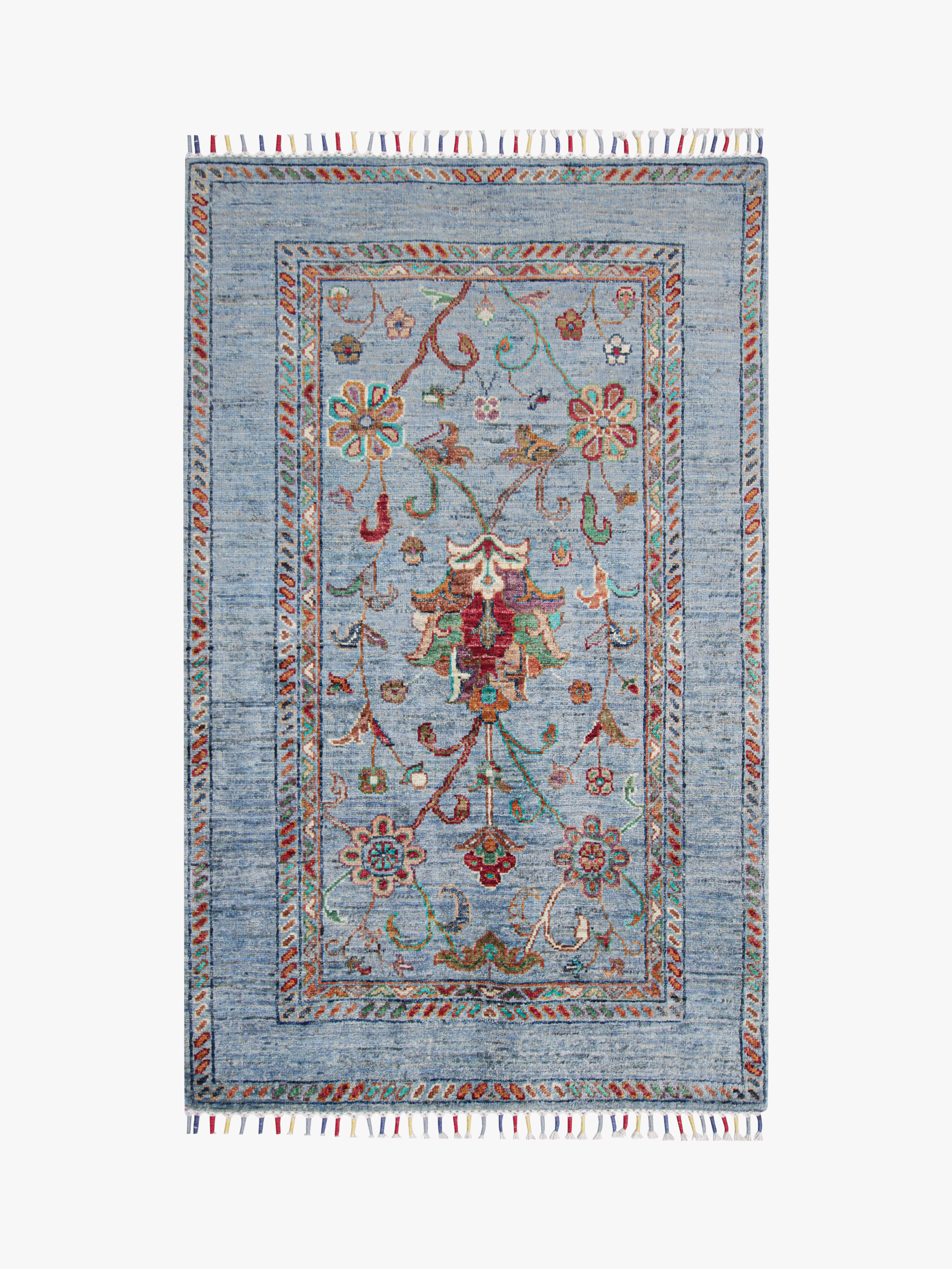 Sultani Blue Rug PC 57474 - 1.27m X 0.84m