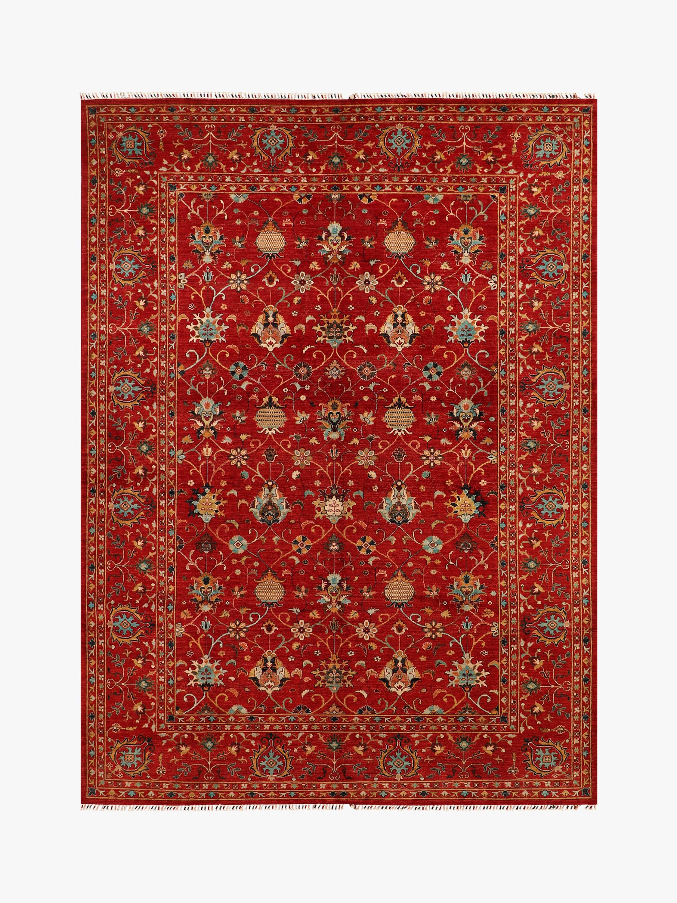 Sultani Red Rug PC 55803 - 3.75m X 2.74m