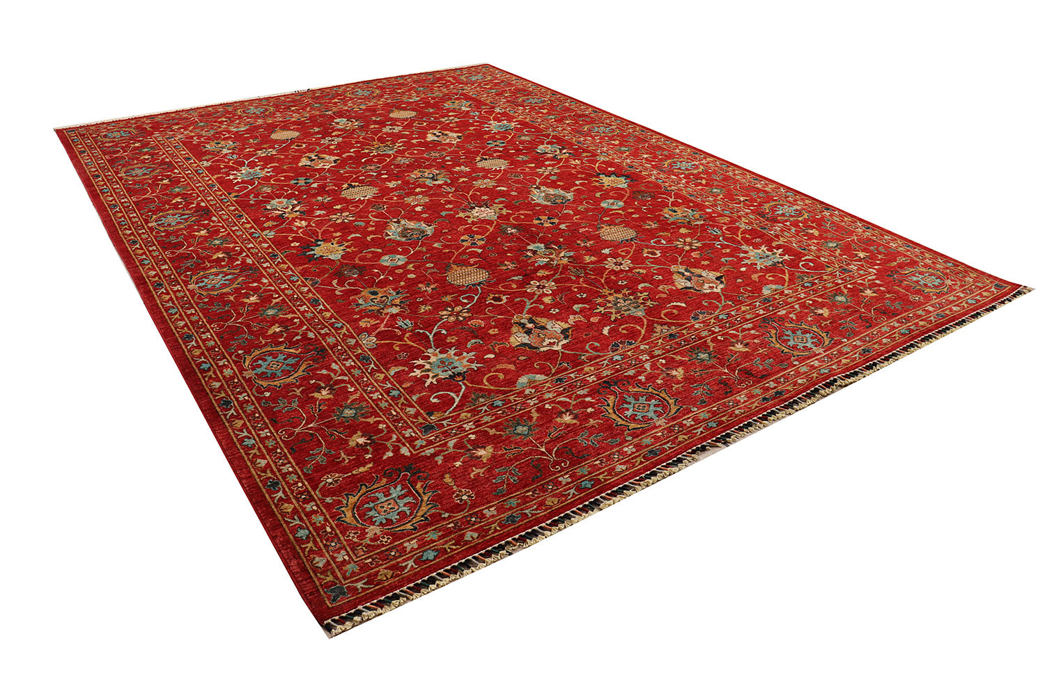 Sultani Red Rug PC 55803 - 3.75m X 2.74m