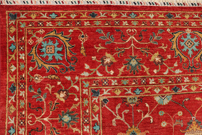 Sultani Red Rug PC 55803 - 3.75m X 2.74m