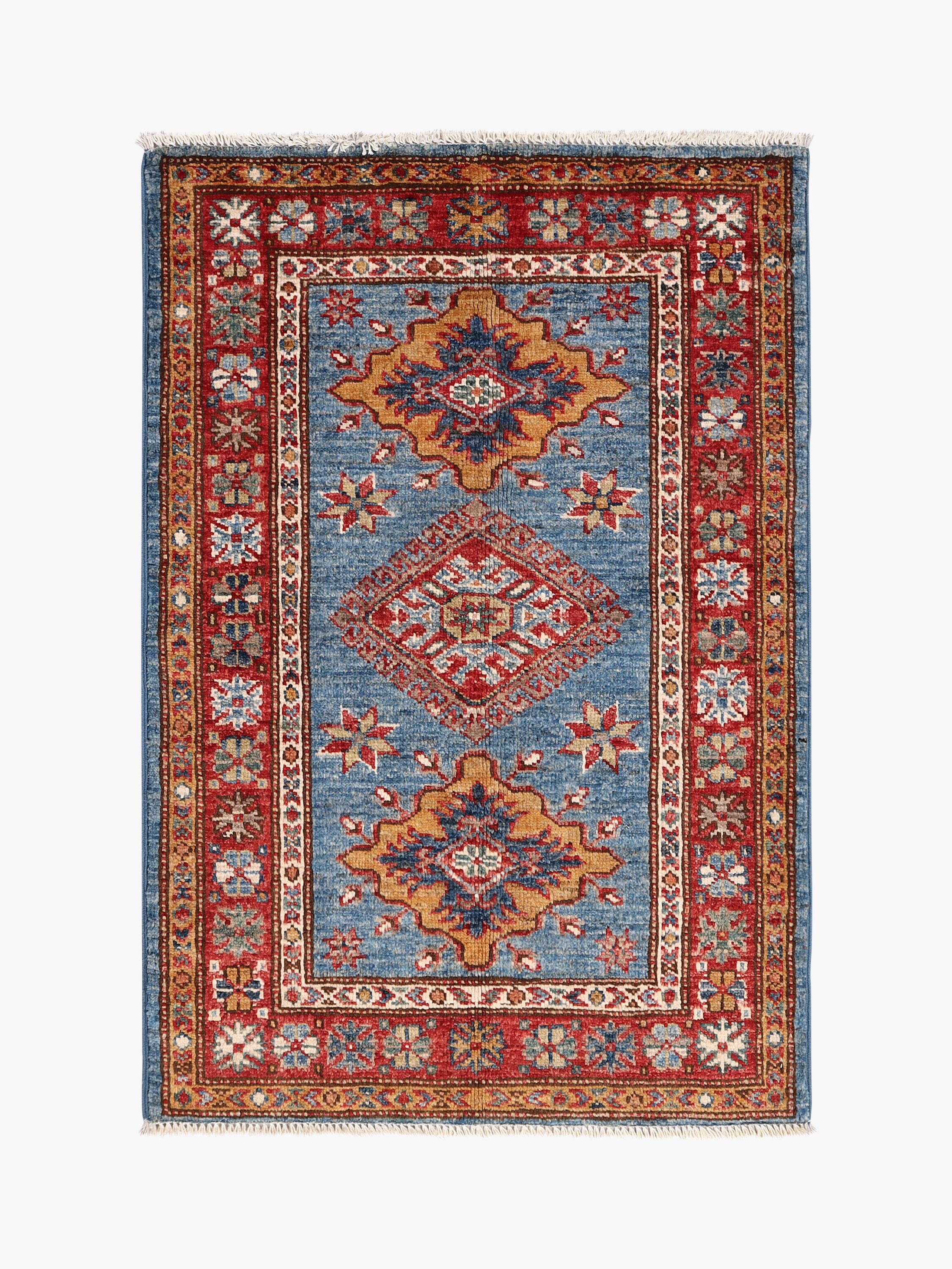 Supreme Kazak Blue Rug PC 55415 - 0.93m X 0.64m