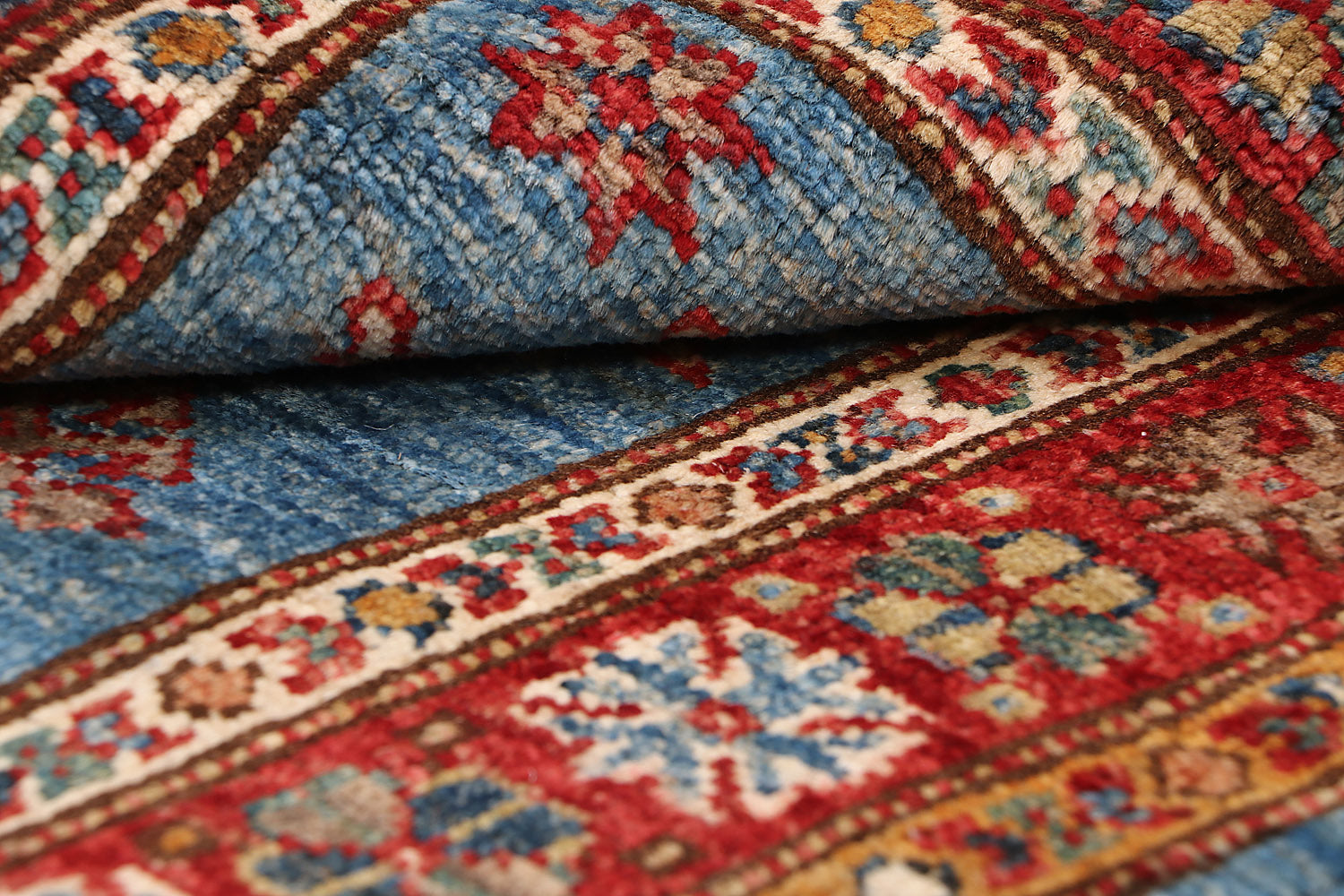 Supreme Kazak Blue Rug PC 55415 - 0.93m X 0.64m