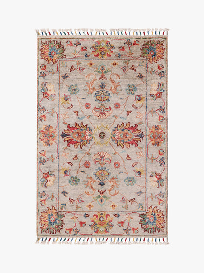Sultani Grey Rug PC 55425 - 0.91m X 0.62m