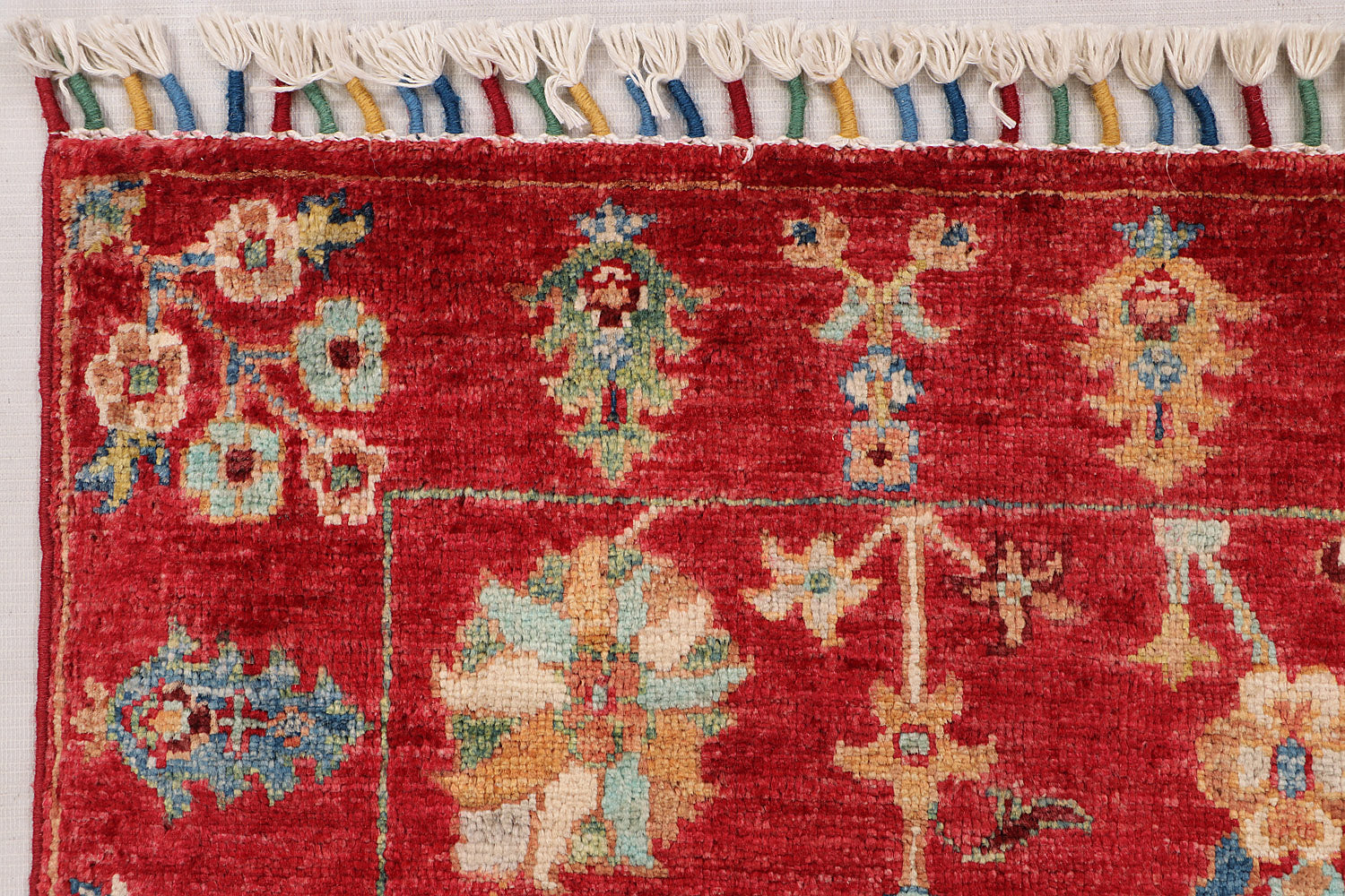 Sultani Red Rug PC 55616 - 0.93m X 0.57m