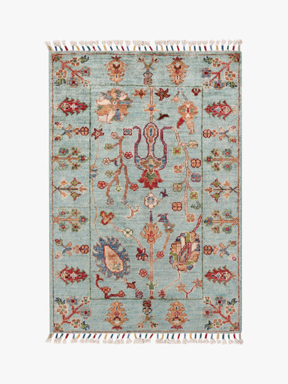 Sultani Aqua Rug PC 55602 - 0.93m X 0.64m