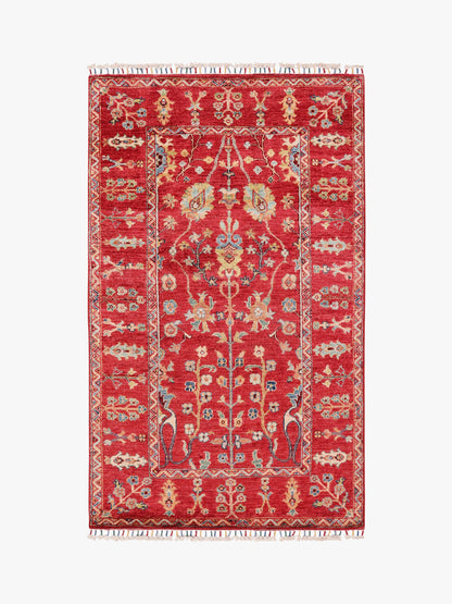 Sultani Red Rug PC 55650 - 1.47m X 0.89m