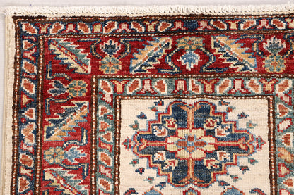 Supreme Kazak Ivory Rug PC 55412 - 0.90m X 0.61m