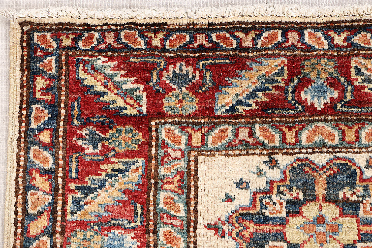Supreme Kazak Ivory Rug PC 55414 - 0.91m X 0.60m