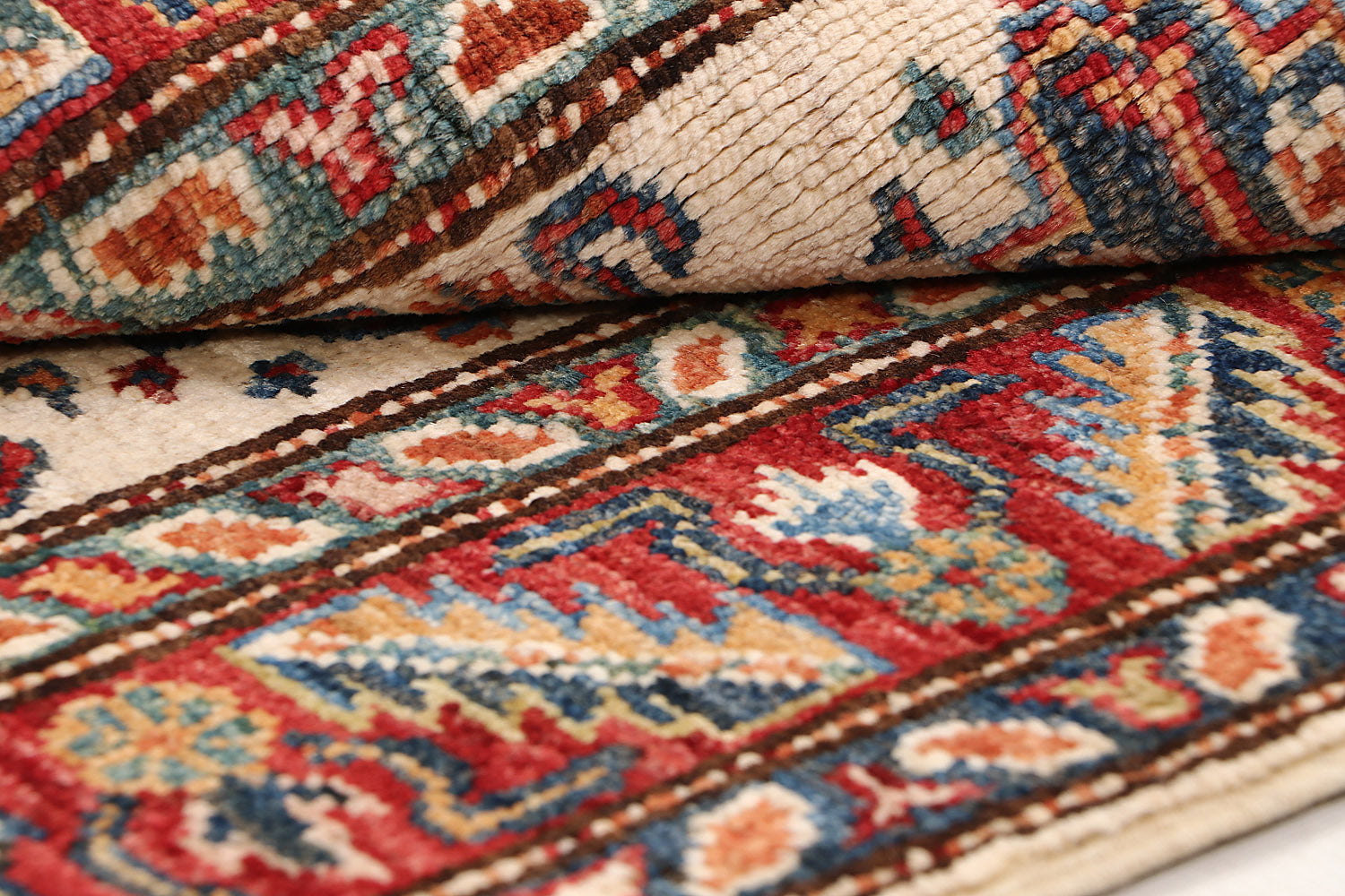 Supreme Kazak Ivory Rug PC 55413 - 0.91m X 0.60m