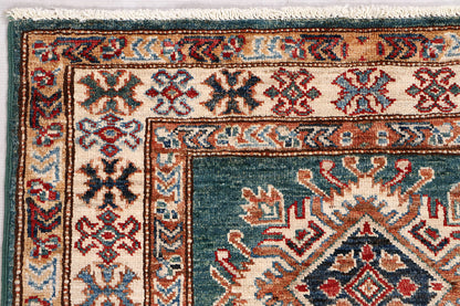 Supreme Kazak Green Rug PC 55405 - 1.27m X 0.86m